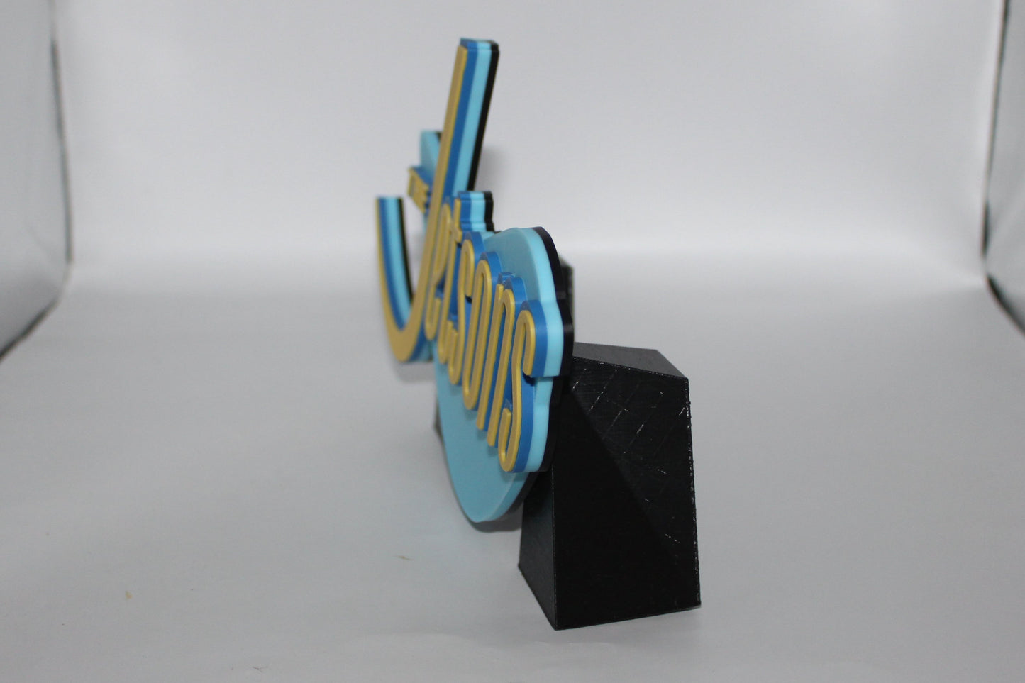 The Jetsons 3D printed Logo Sign Wall Desk Shelf Art