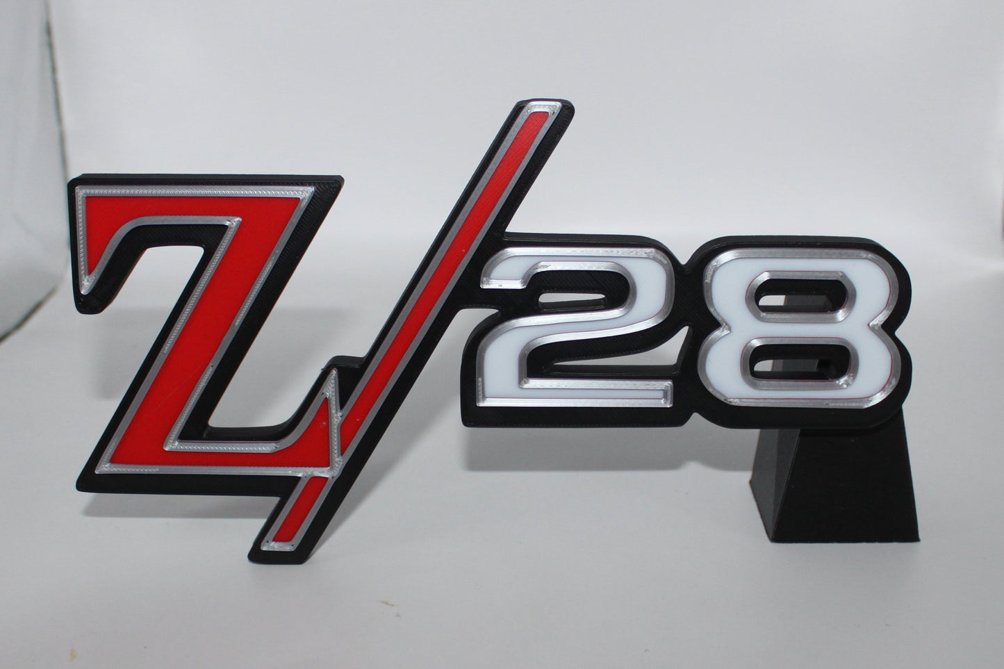 Camaro, Z/28, Chevrolet 3D printed Logo Sign Wall Desk Shelf Art