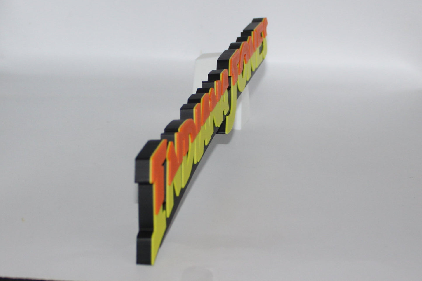 Indiana Jones 3D printed Logo Sign Wall Desk Shelf Art
