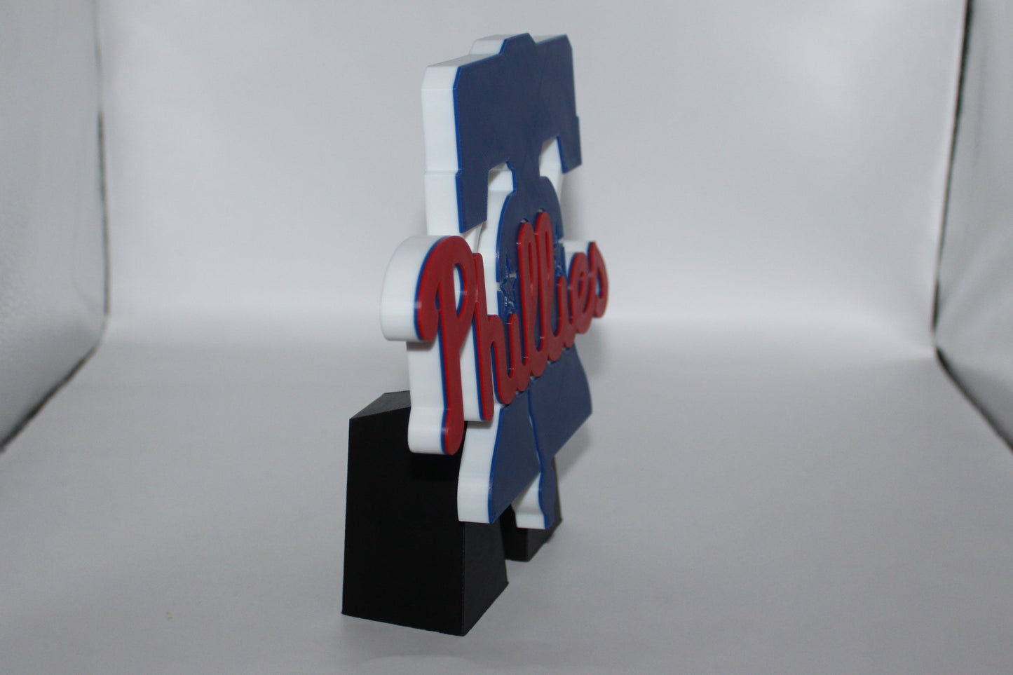 Philadelphia Phillies, 3D printed Logo, Sign, Wall, Desk, Fridge, Shelf Art