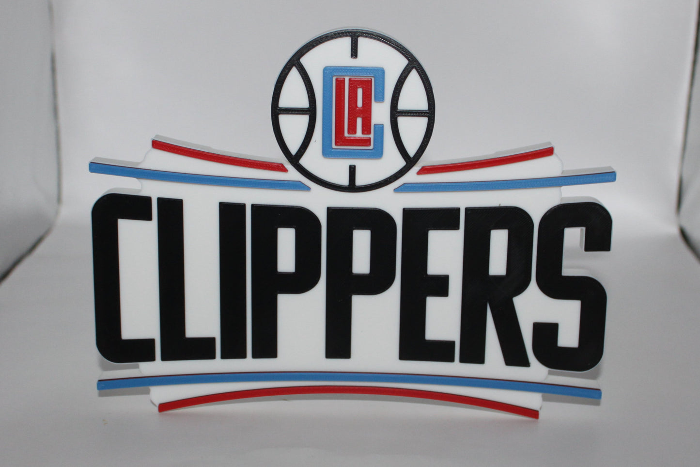 Los Angeles Clippers 3D printed Logo Sign Wall Desk Shelf Art