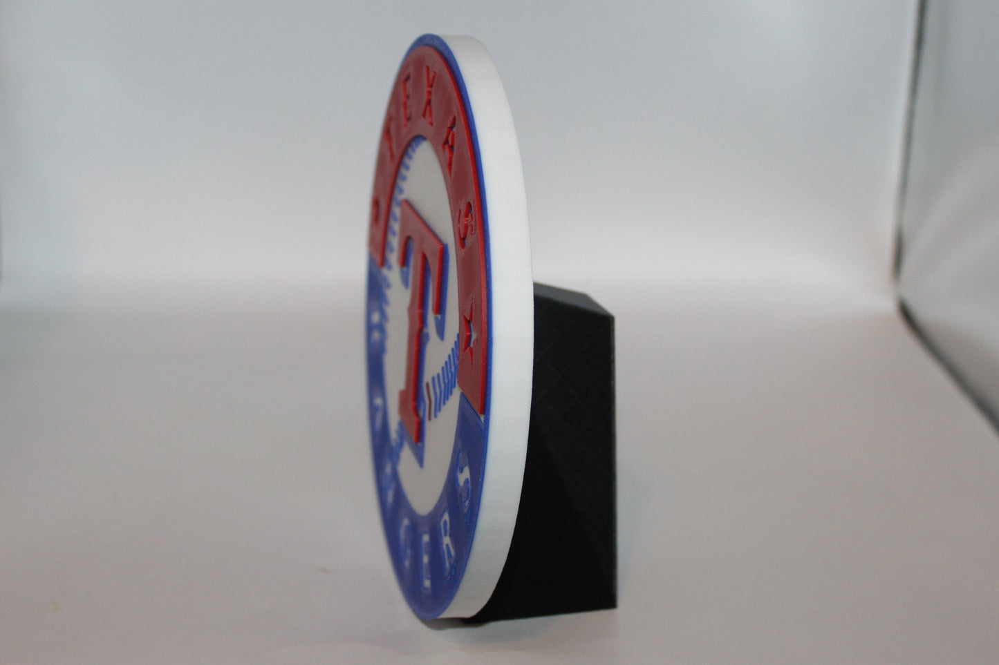 Texas Rangers 3D printed Logo Sign Wall Desk Shelf Art