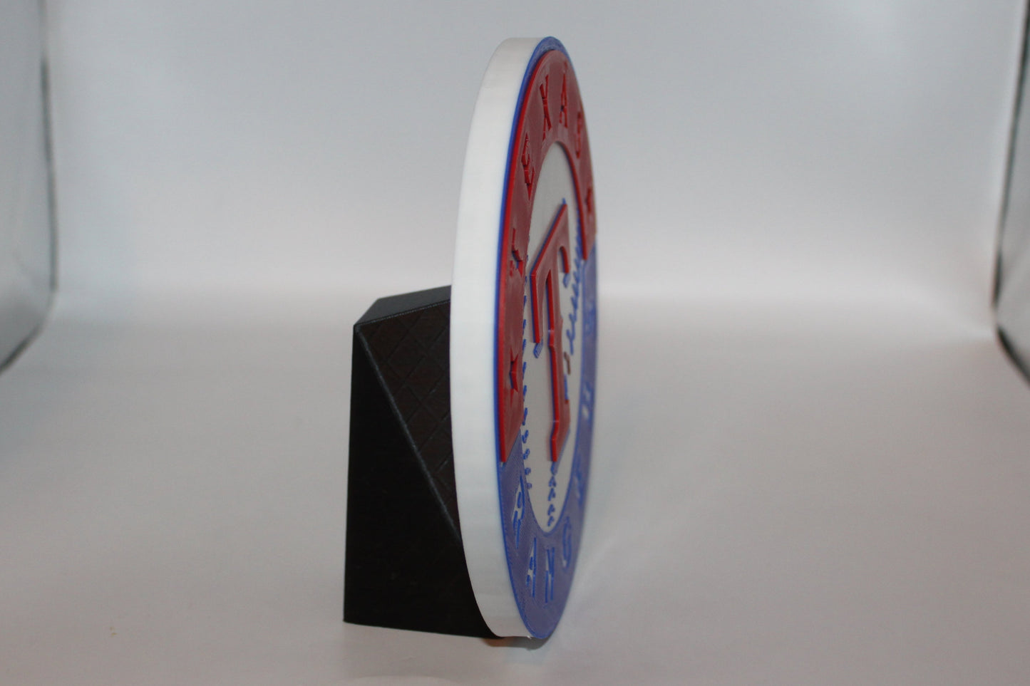 Texas Rangers 3D printed Logo Sign Wall Desk Shelf Art