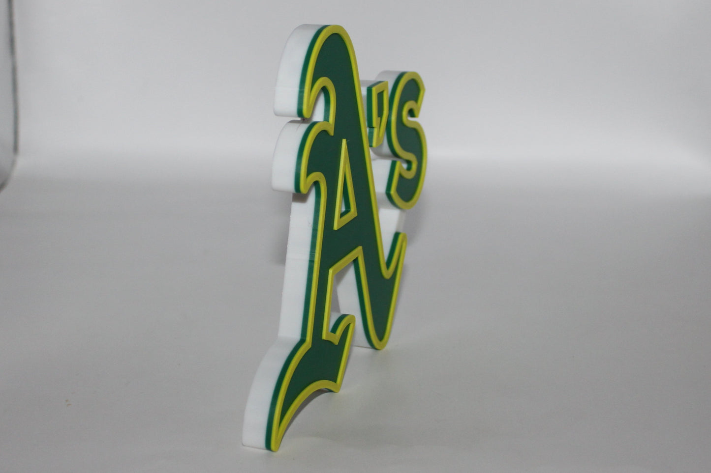 Oakland Athletics 3D printed Logo Sign Wall Desk Shelf Art