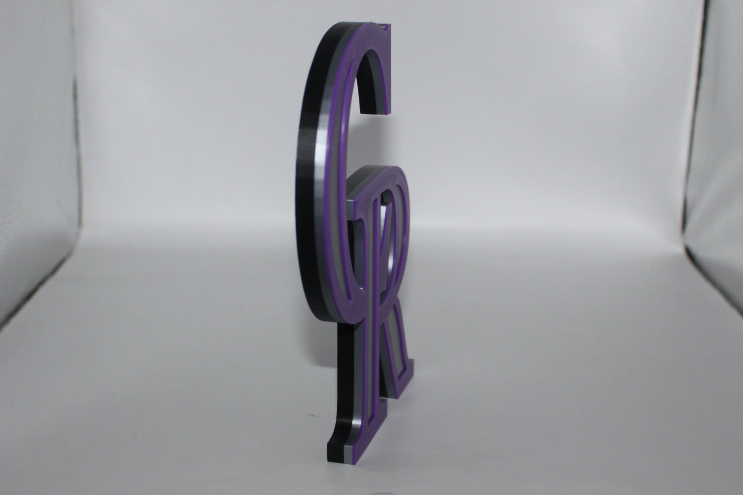Colorado Rockies, 3D printed Logo, Sign, Wall, Desk, Fridge, Shelf Art