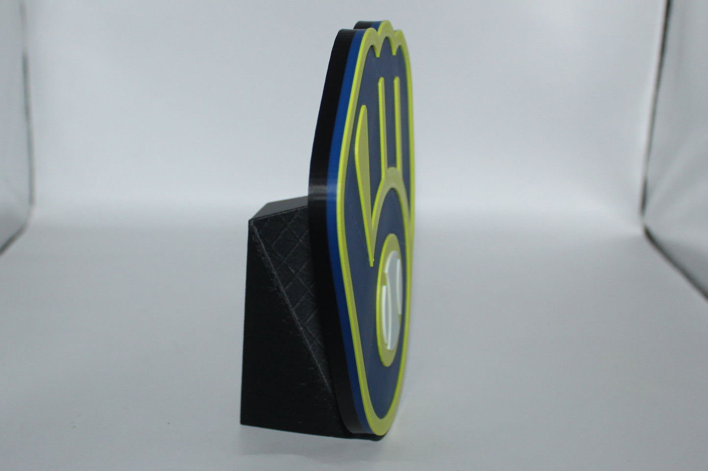 Milwaukee Brewers 3D printed Logo Sign Wall Desk Shelf Art