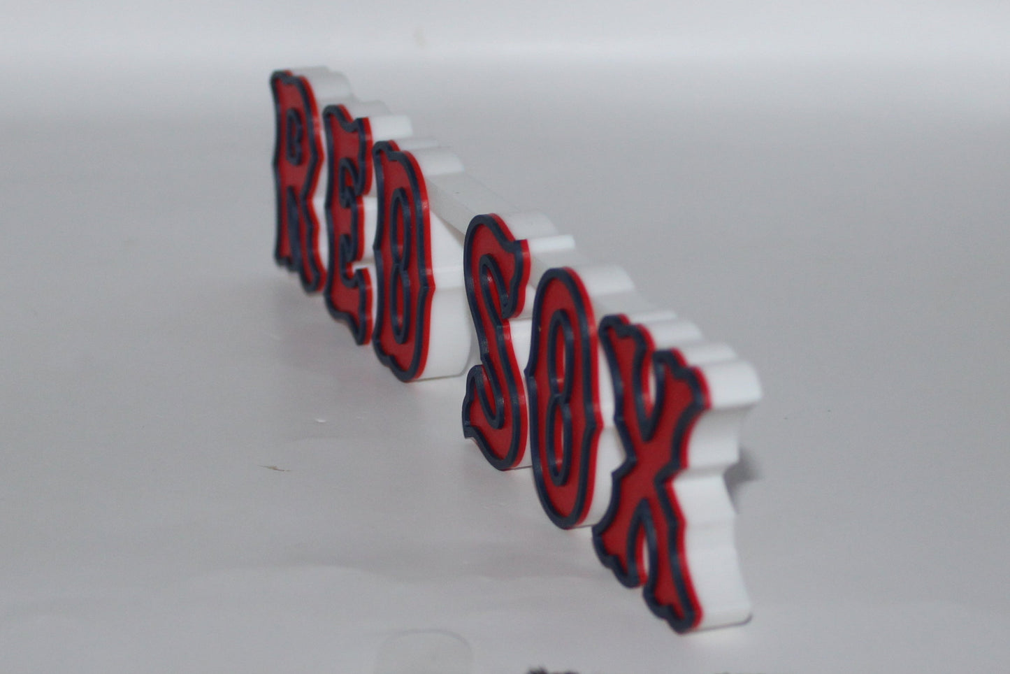 Boston Red Sox 3D printed Logo Sign Wall Desk Shelf Art