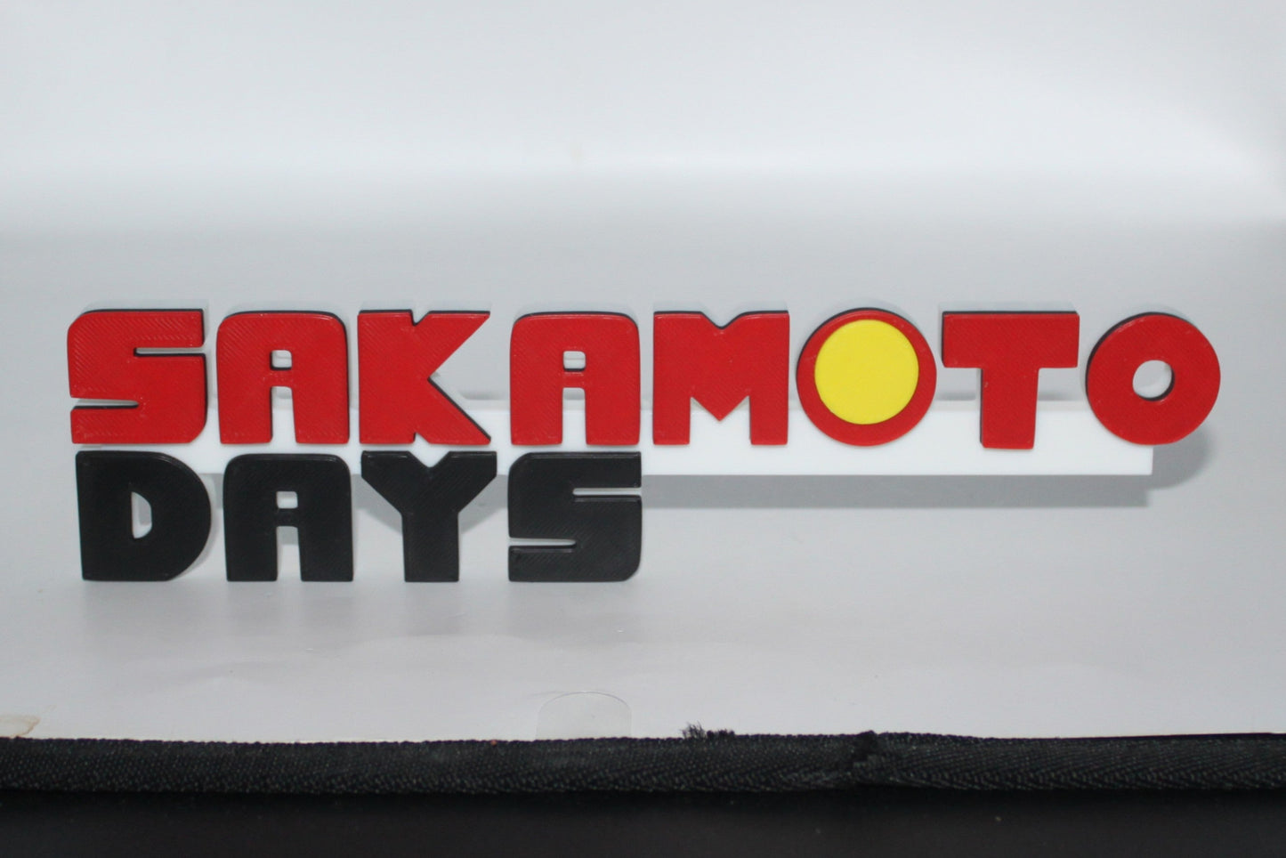 Sakamoto Days 3D printed Logo Sign Wall Desk Shelf Art
