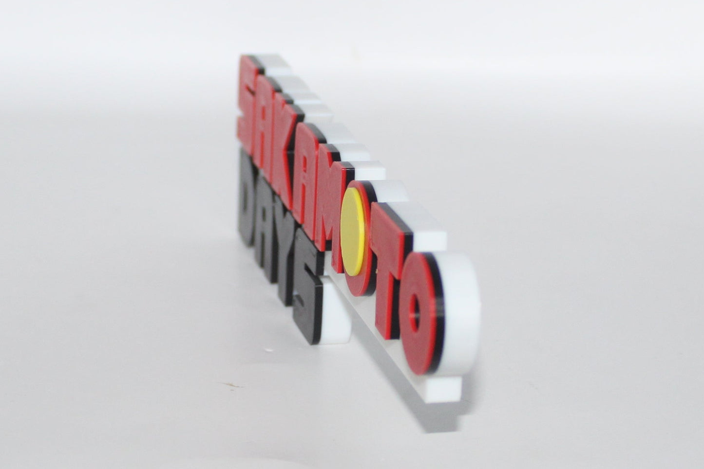 Sakamoto Days 3D printed Logo Sign Wall Desk Shelf Art
