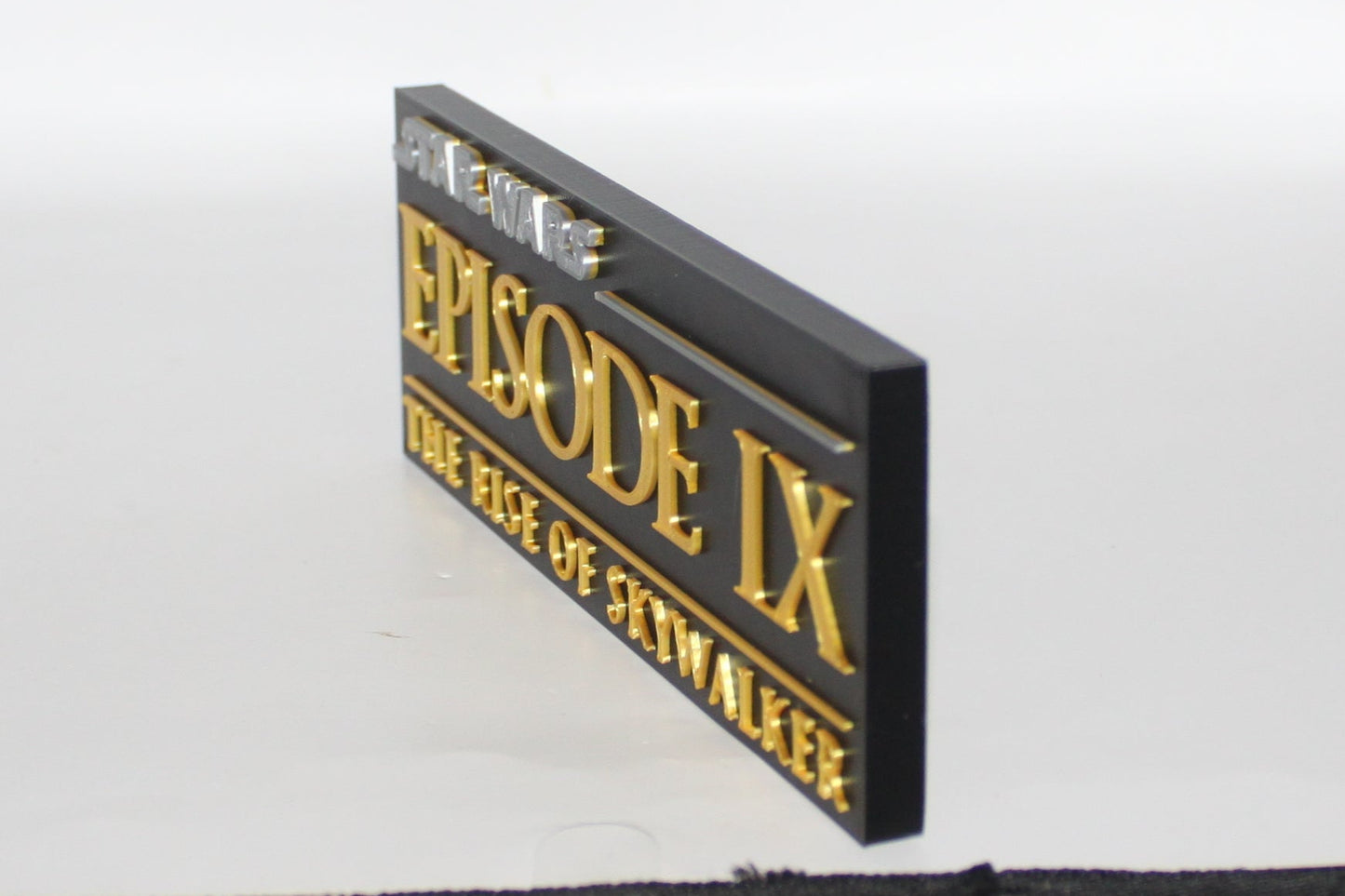 Star Wars The Rise Of Skywalker 3D printed Logo Sign Wall Desk Shelf Art