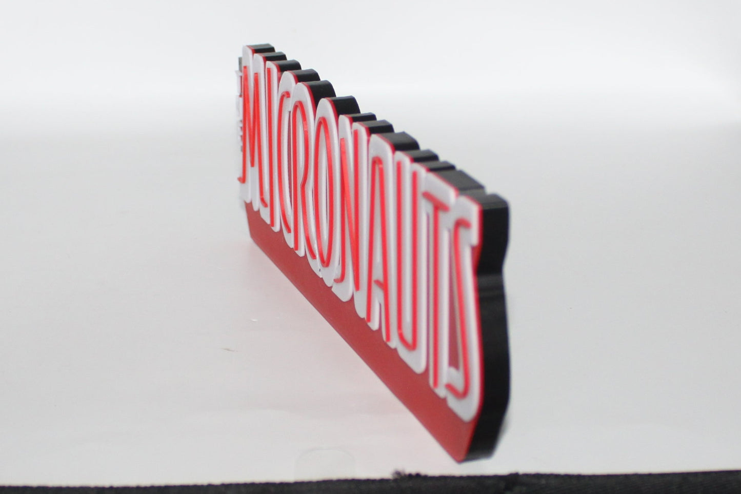 The Micronauts, 3D printed Logo Sign Wall Desk Shelf Art
