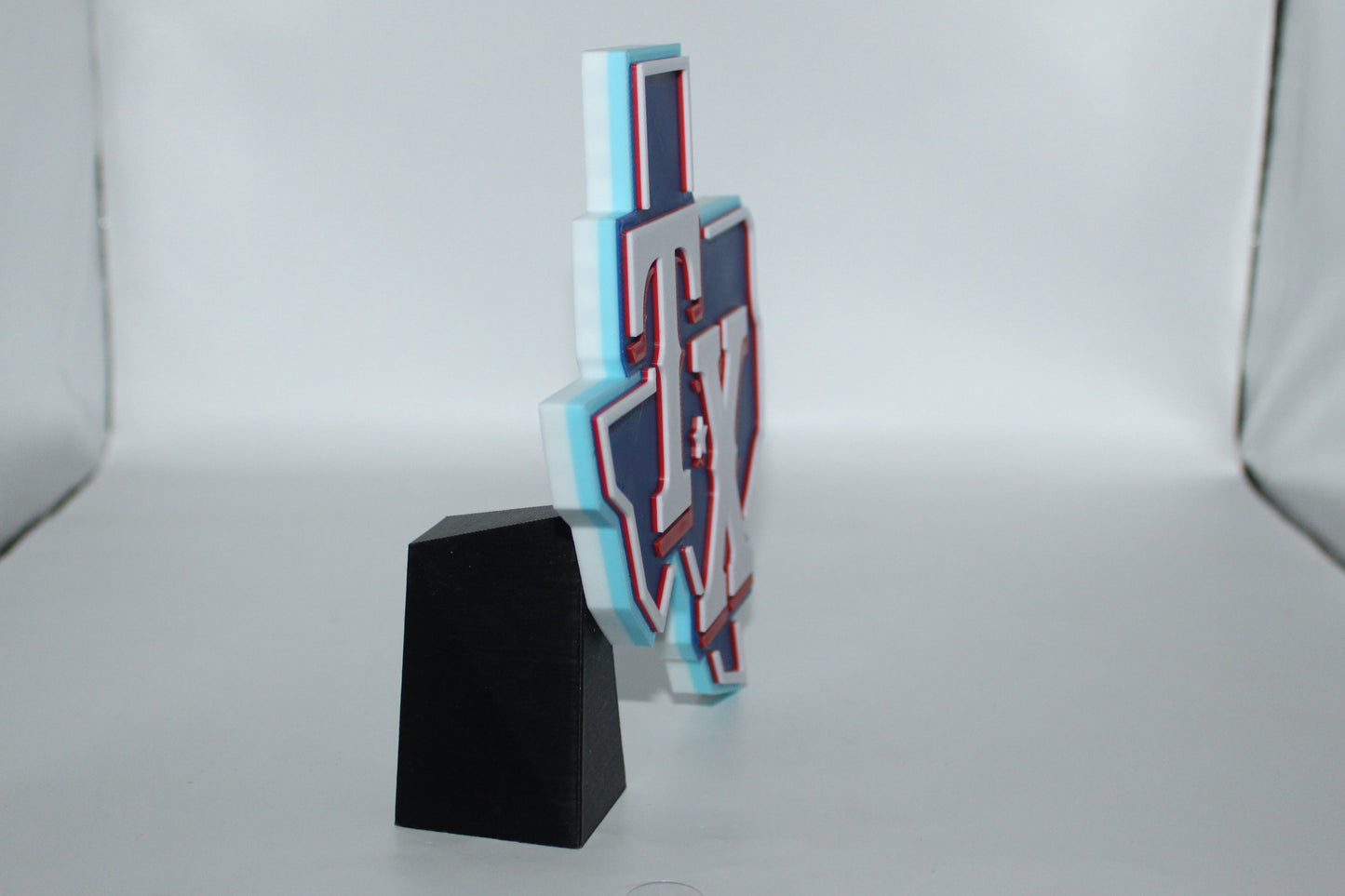 Texas Rangers 3D printed Logo Sign Wall Desk Shelf Art