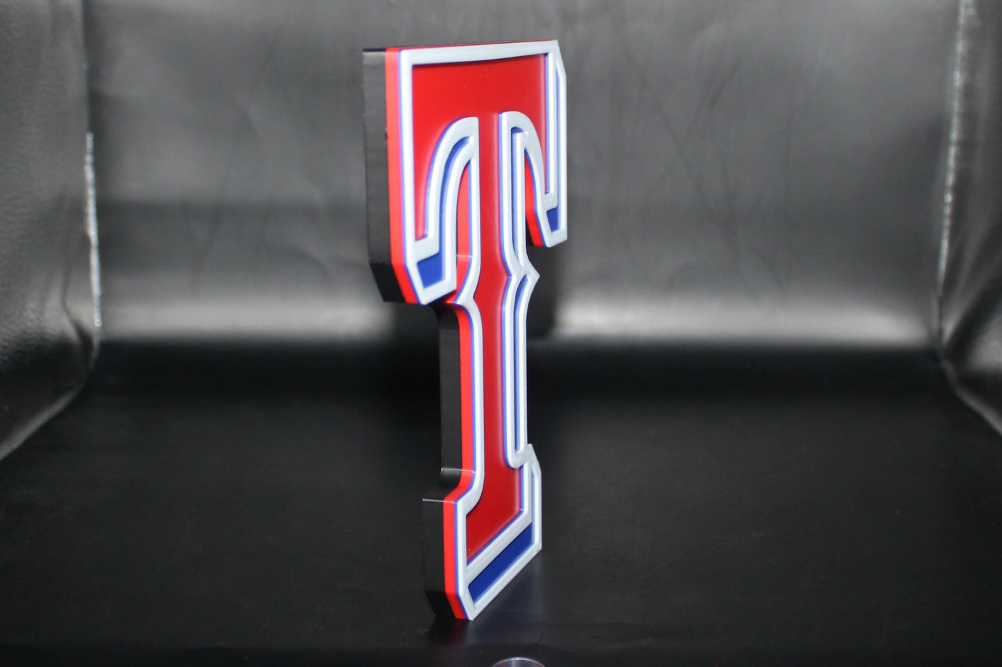 Texas Rangers 3D printed Logo Sign Wall Desk Shelf Art