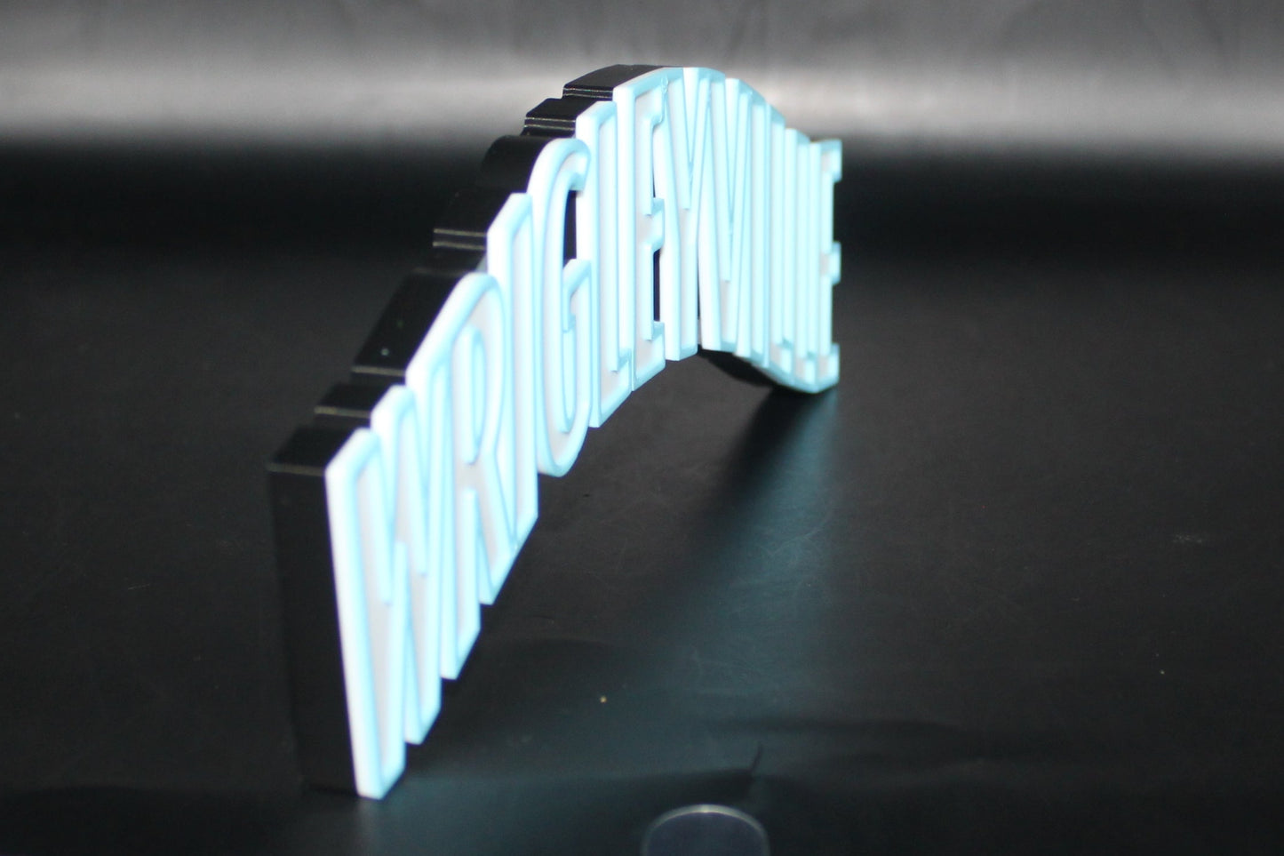 Wrigleyville 3D printed Logo Sign Wall Desk Shelf Art