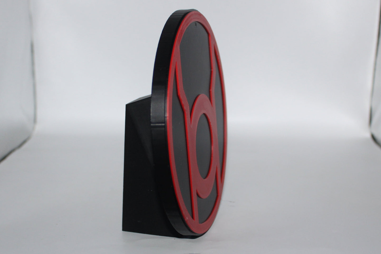 Red Lantern 3D printed Comic Logo Art