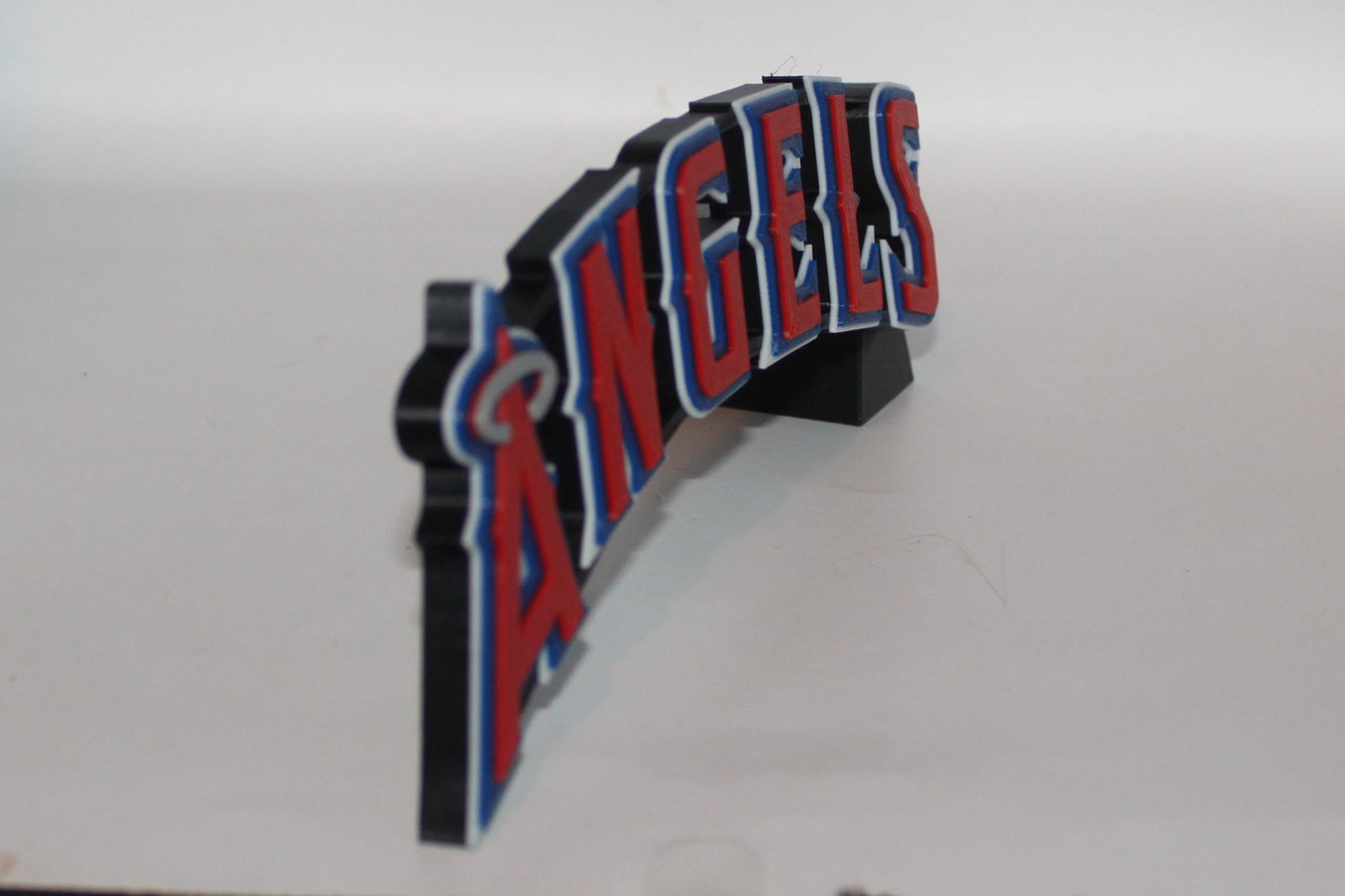 Los Angeles Angels, MLB 3D printed Logo Sign Wall Desk Shelf Art