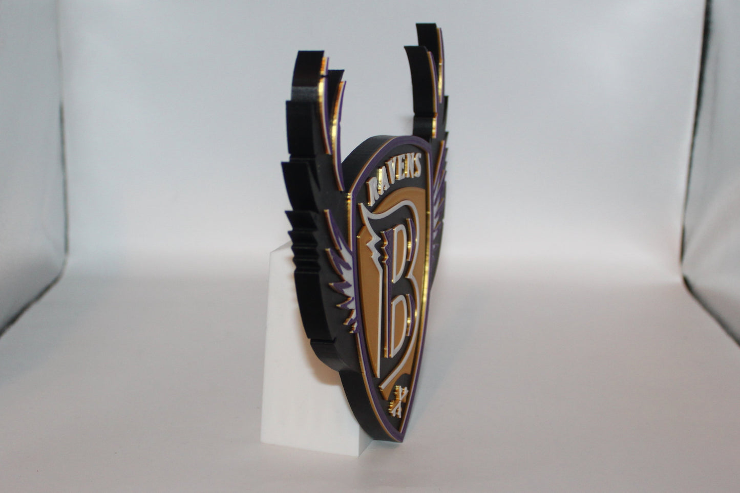 Baltimore Ravens, National Football League 3D printed Logo Sign Wall Desk Shelf Art