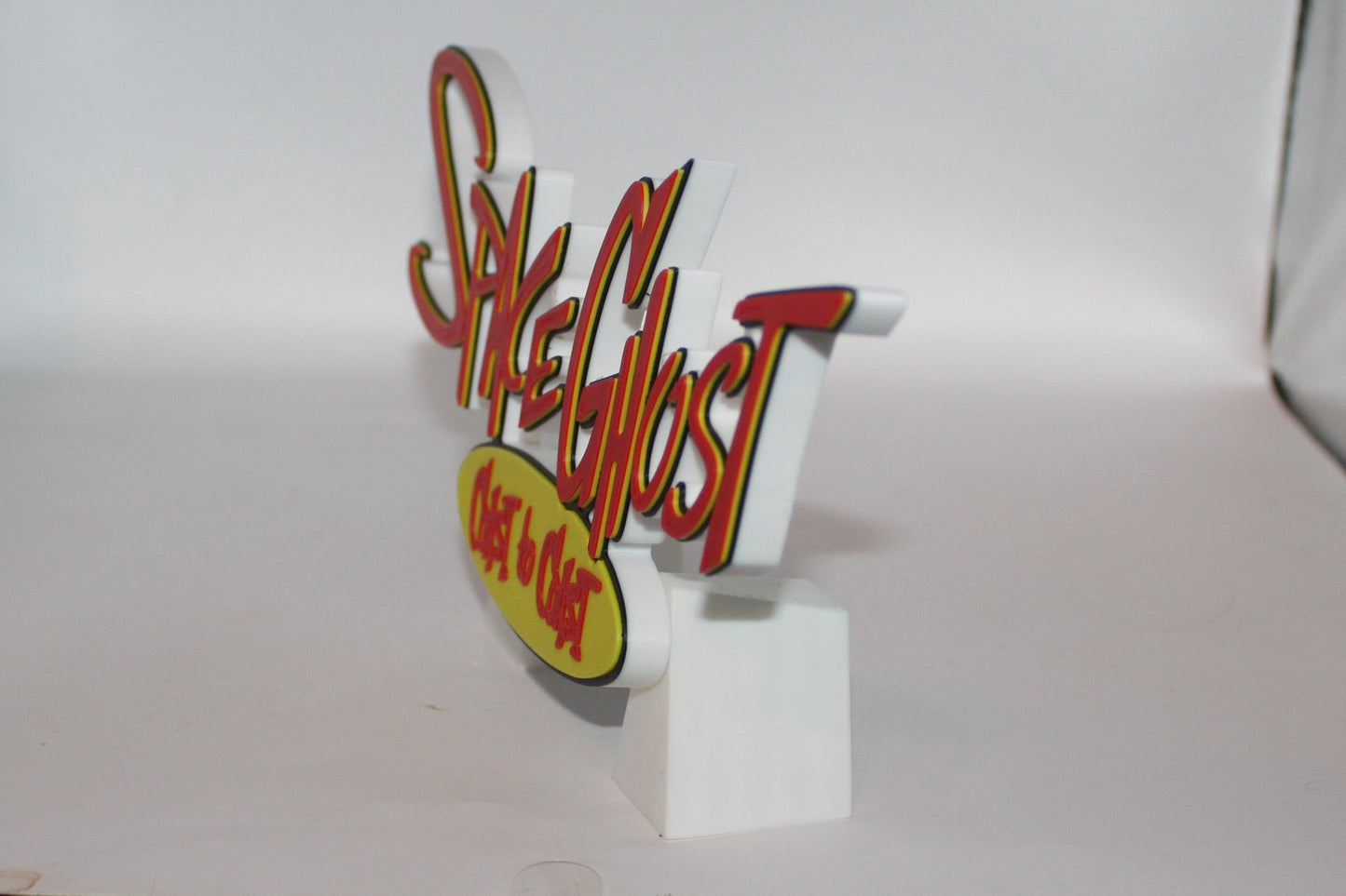 Space Ghost Coast to Coast 3D printed Logo Sign Wall Desk Shelf Art