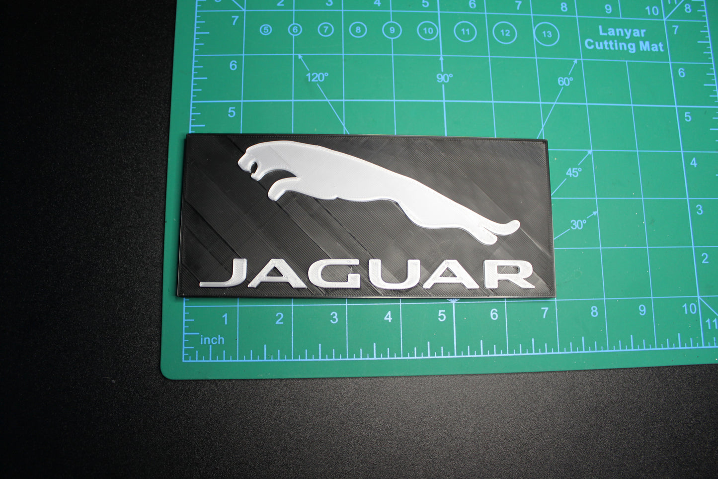 Jaguar 3D printed Logo Sign Wall Desk Shelf Art