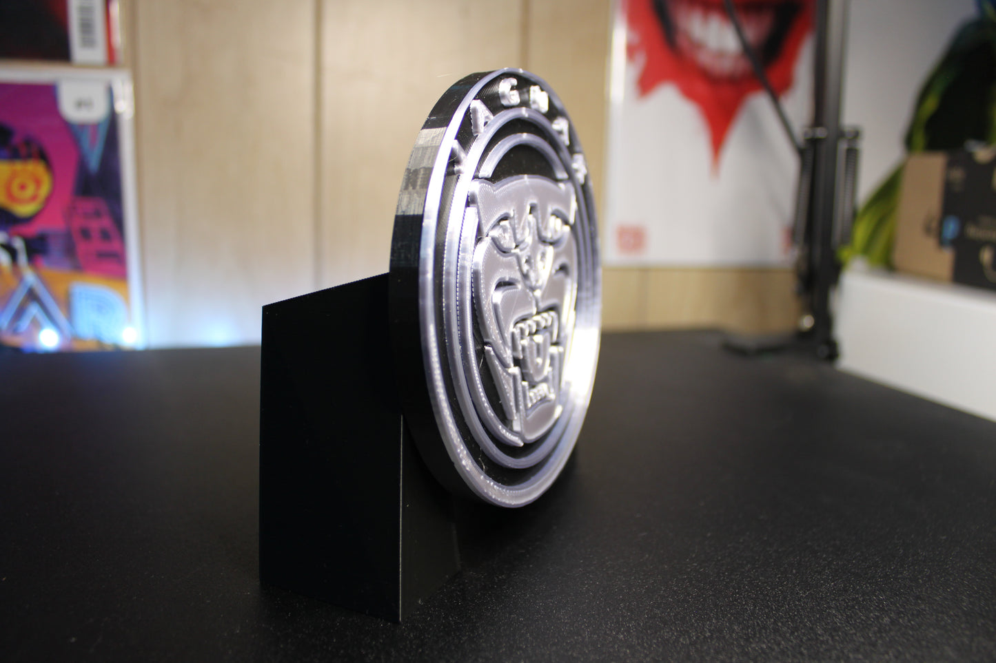 Jaguar 3D printed Logo Sign Wall Desk Shelf Art