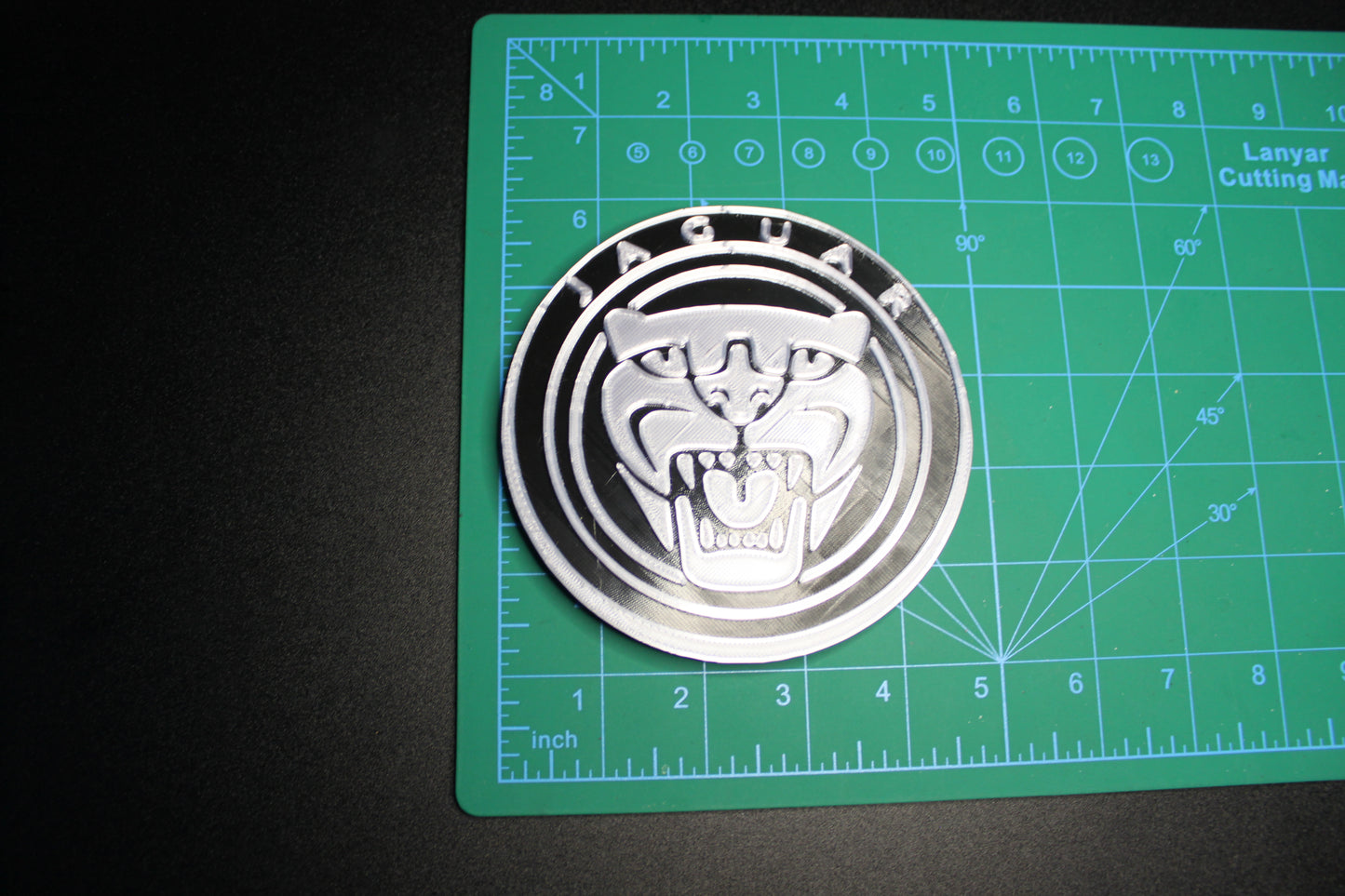 Jaguar 3D printed Logo Sign Wall Desk Shelf Art