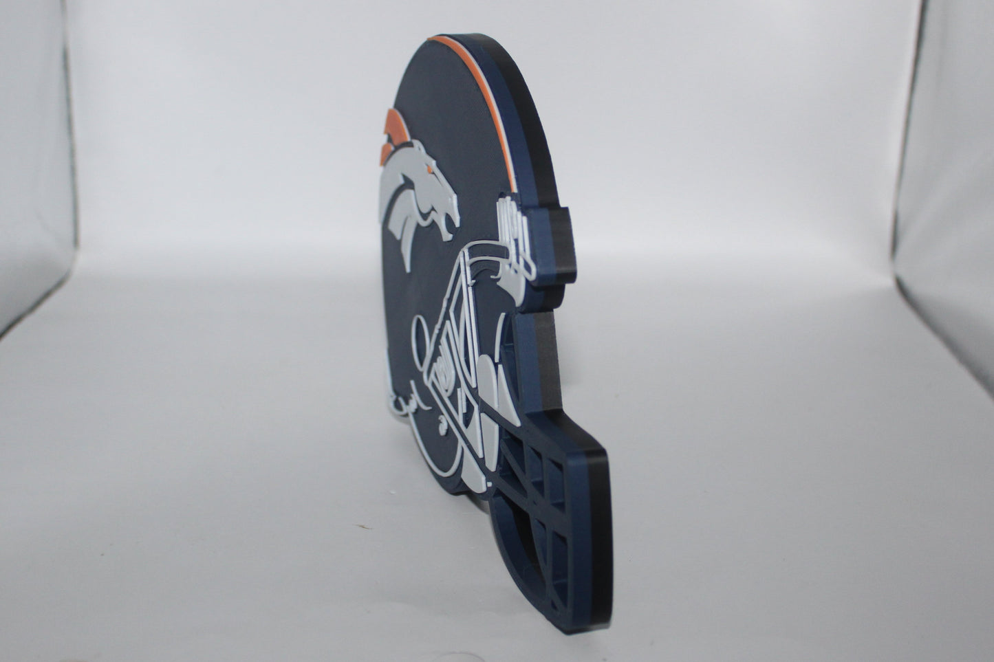 Denver Broncos, Broncos 3D printed Logo Sign Wall Desk Shelf Art