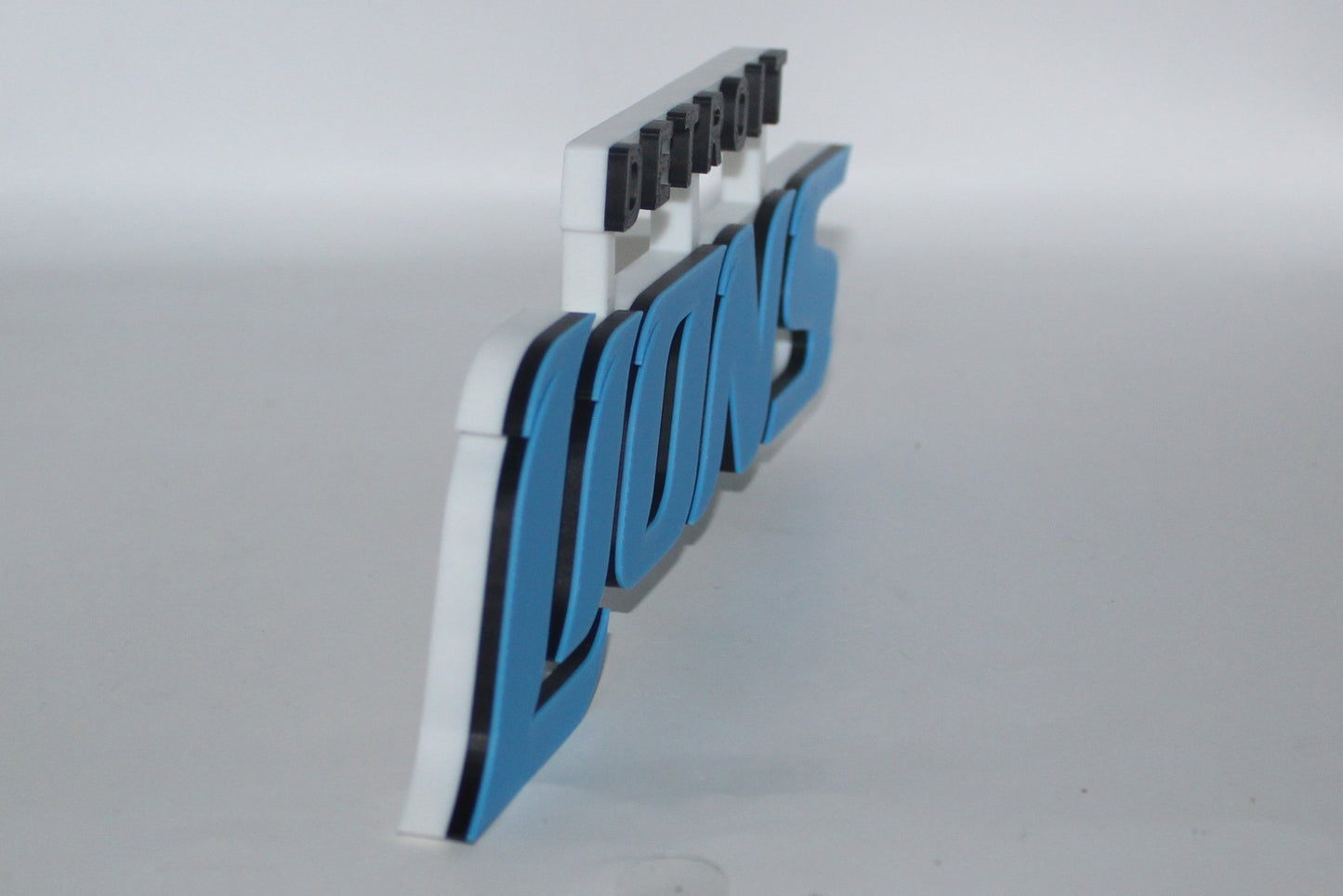 Detroit Lions, Lions 3D printed Logo Sign Wall Desk Shelf Art