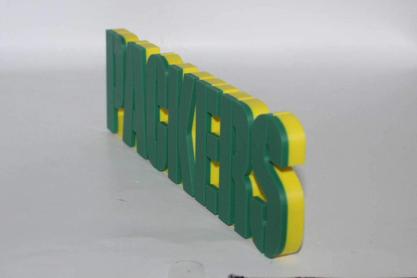 Green Bay Packers, Packers 3D printed Logo Sign Wall Desk Shelf Art