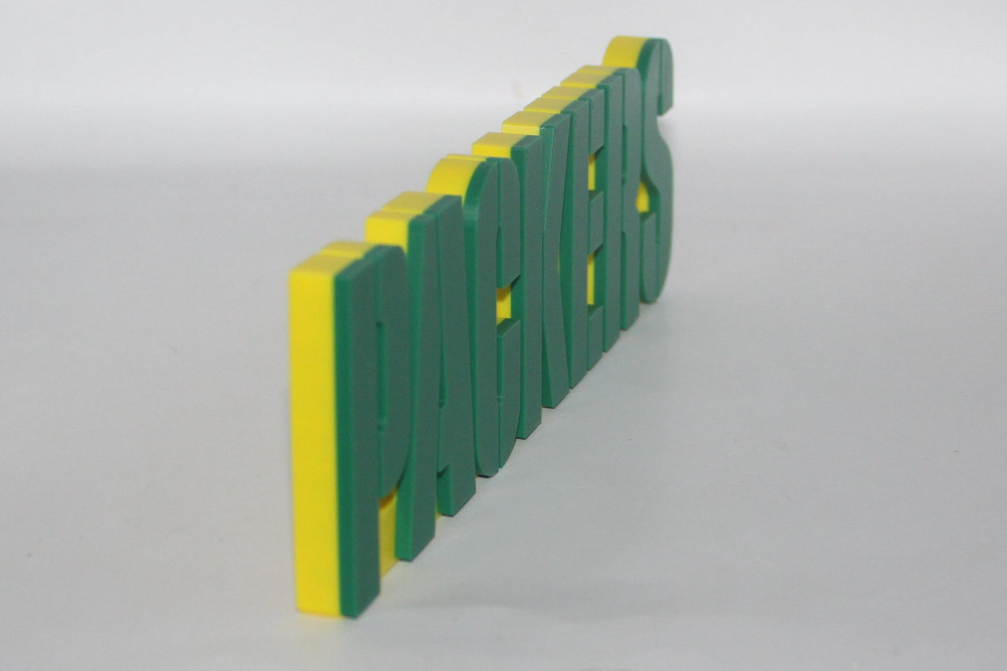 Green Bay Packers, Packers 3D printed Logo Sign Wall Desk Shelf Art