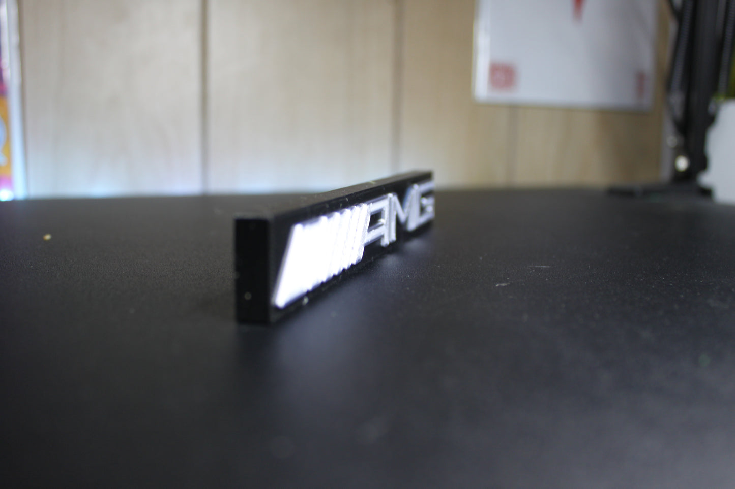 Mercede AMG Series 3D printed Logo Sign Wall Desk Shelf Art