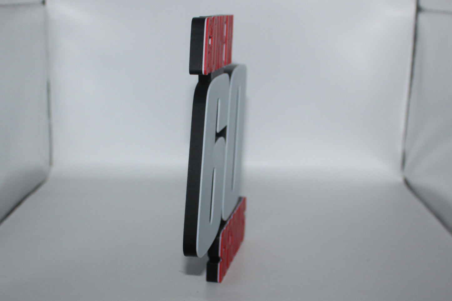 Gone In 60 Seconds, 3D printed Logo Sign Wall Desk Shelf Art