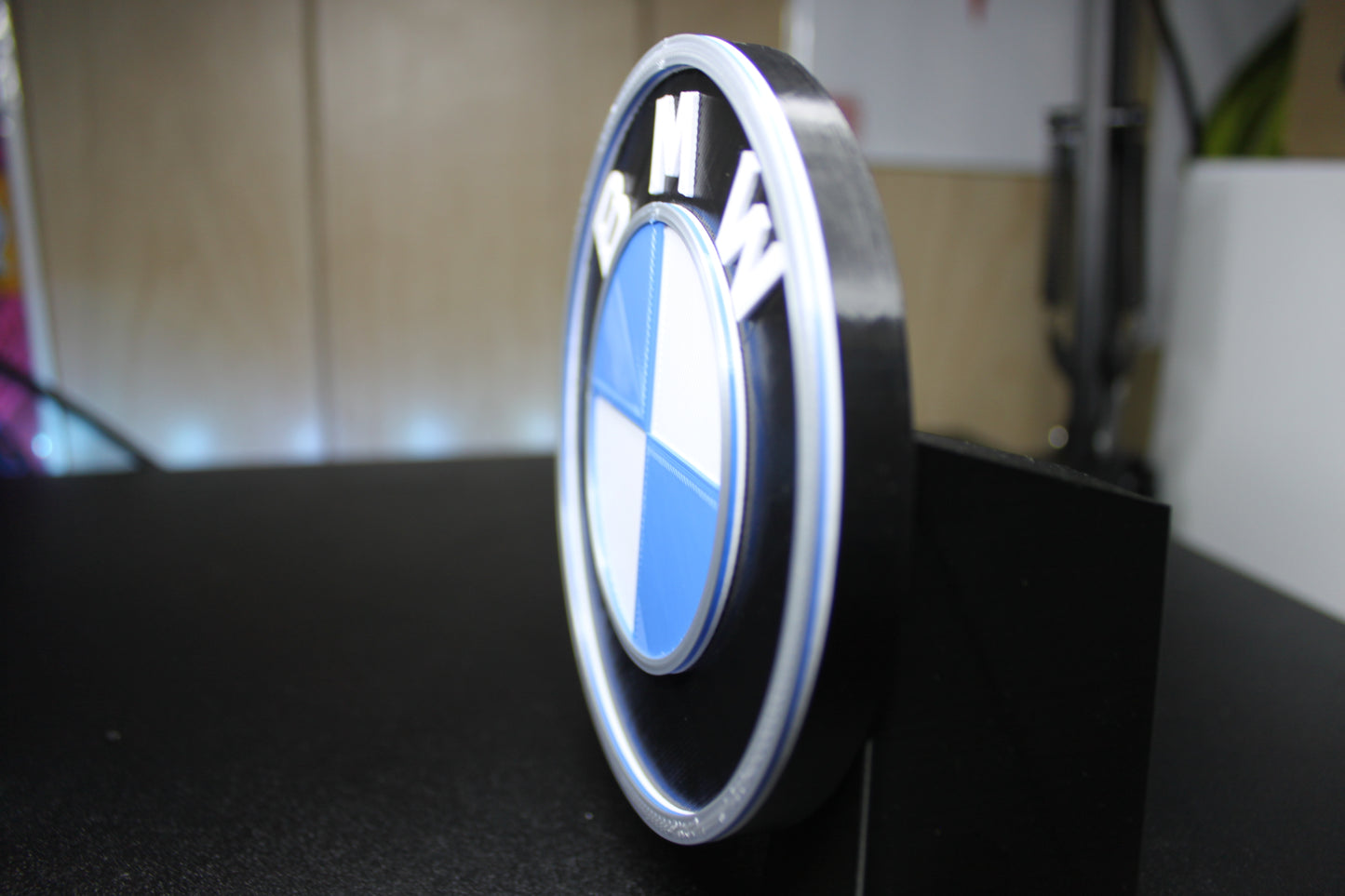 BMW 3D printed Logo Sign Wall Desk Shelf Art