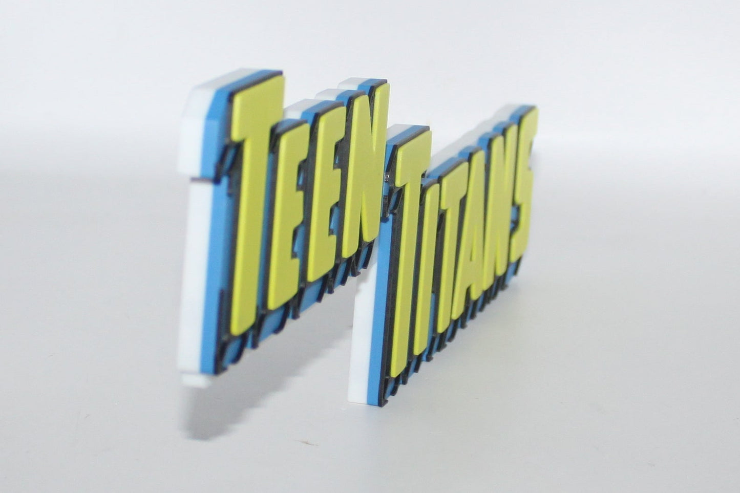 Teen Titans 3D printed Logo Sign Wall Desk Shelf Art