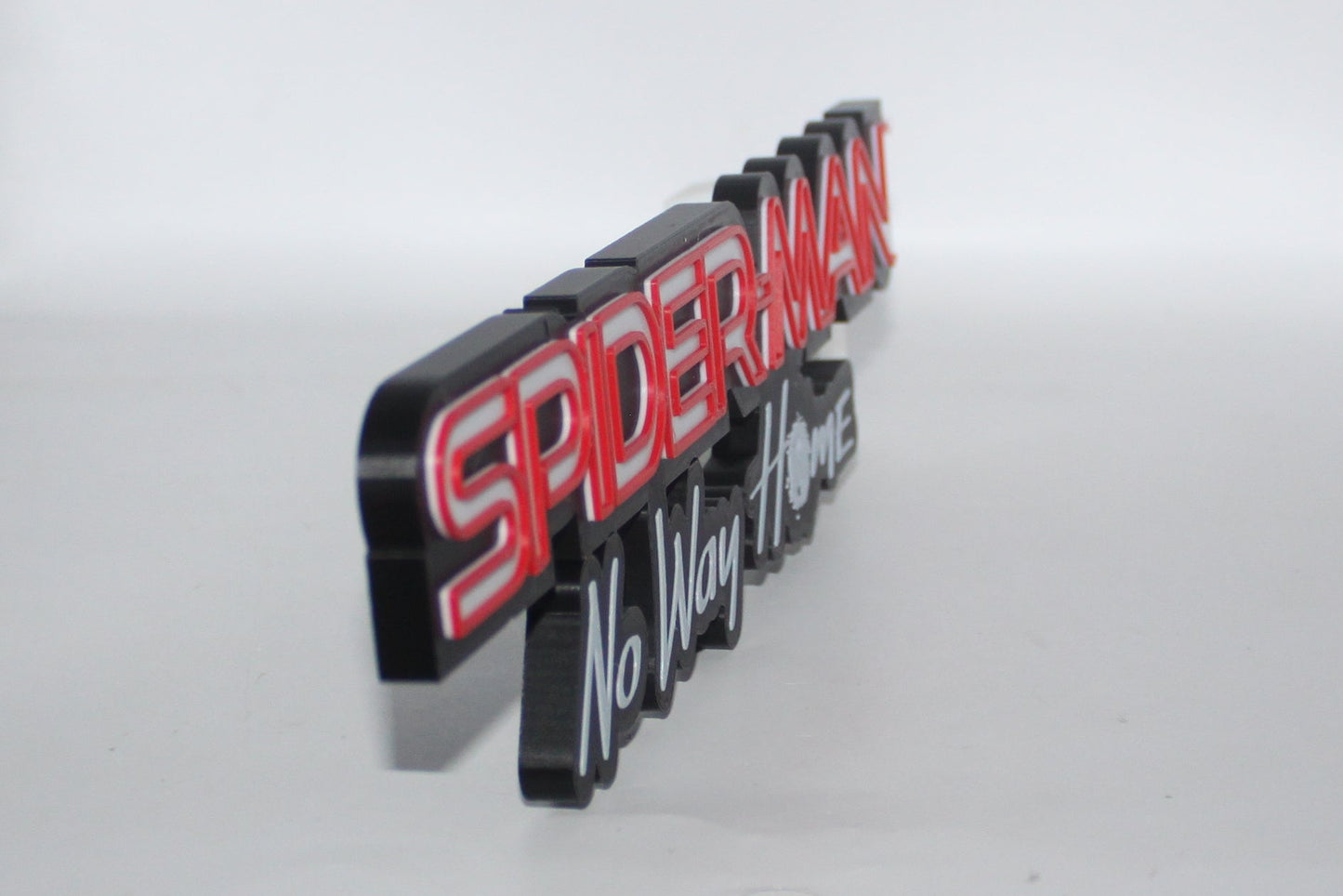Spider-Man No Way Home, 3D printed Logo Sign Wall Desk Shelf Art