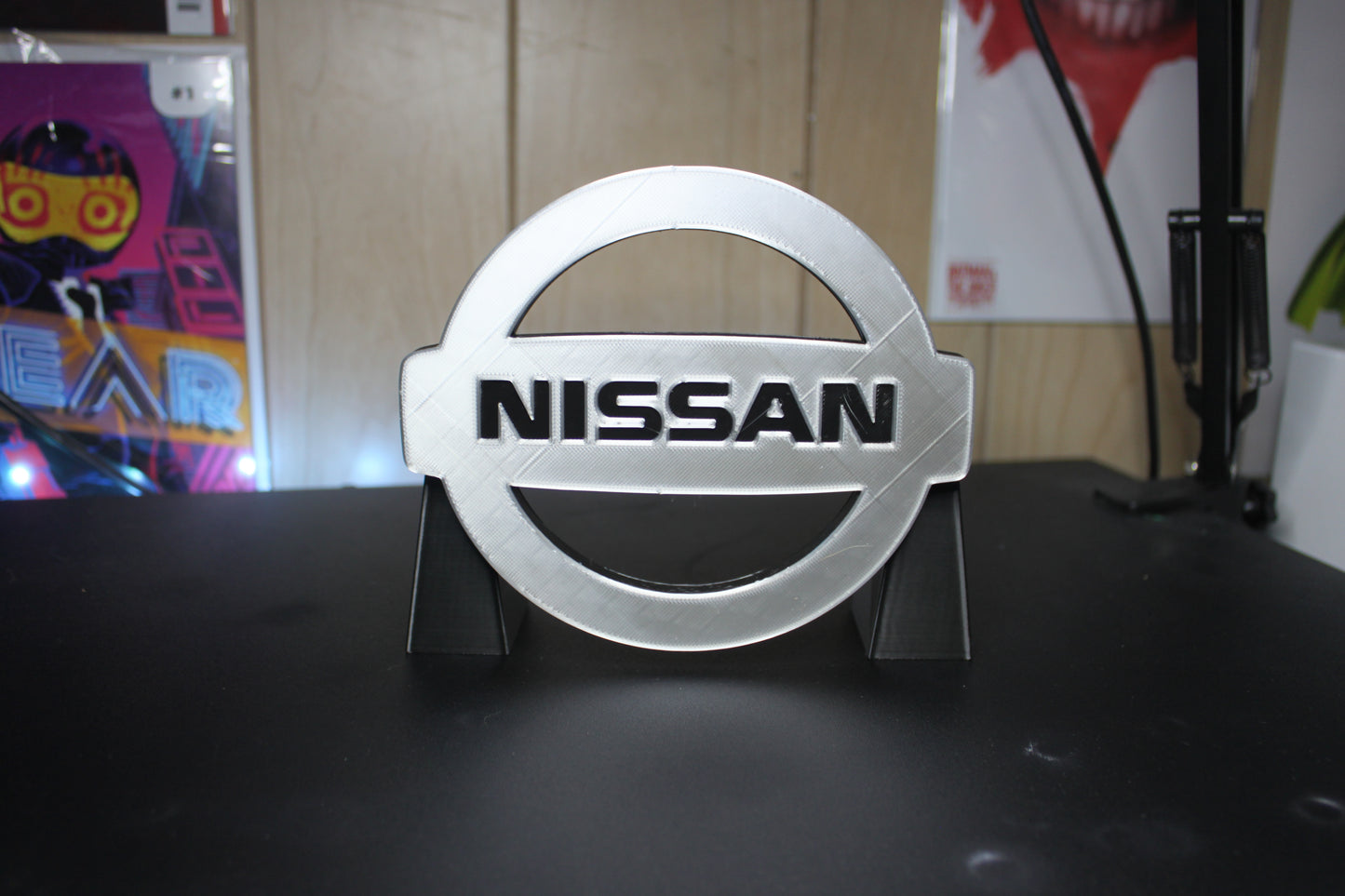 Nissan 3D printed Logo Sign Wall Desk Shelf Art