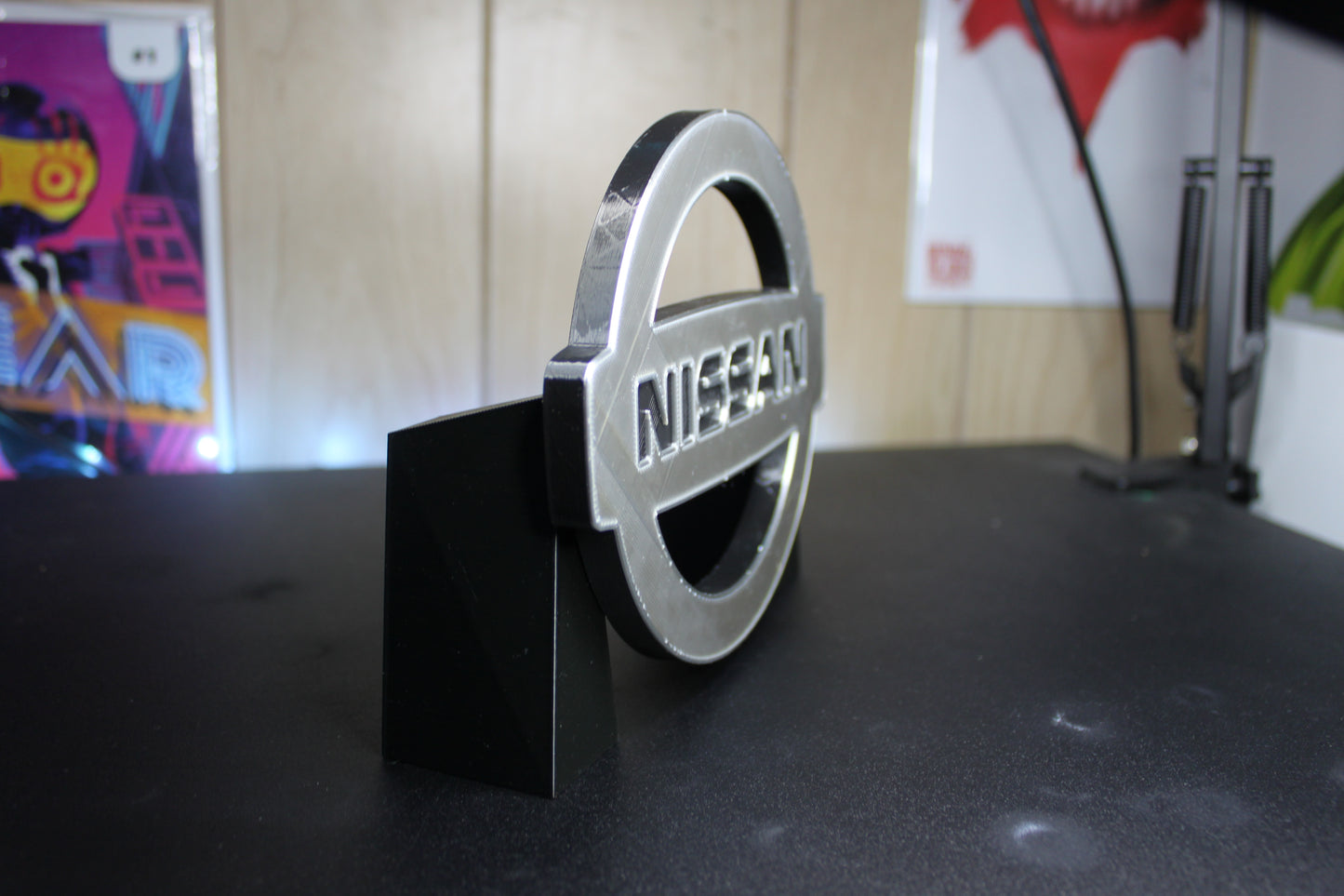 Nissan 3D printed Logo Sign Wall Desk Shelf Art