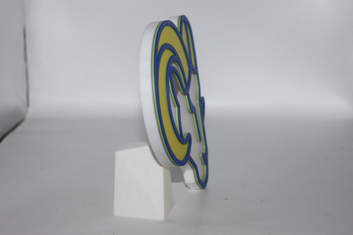 Los Angeles Rams 3D printed Logo Sign Wall Desk Shelf Art