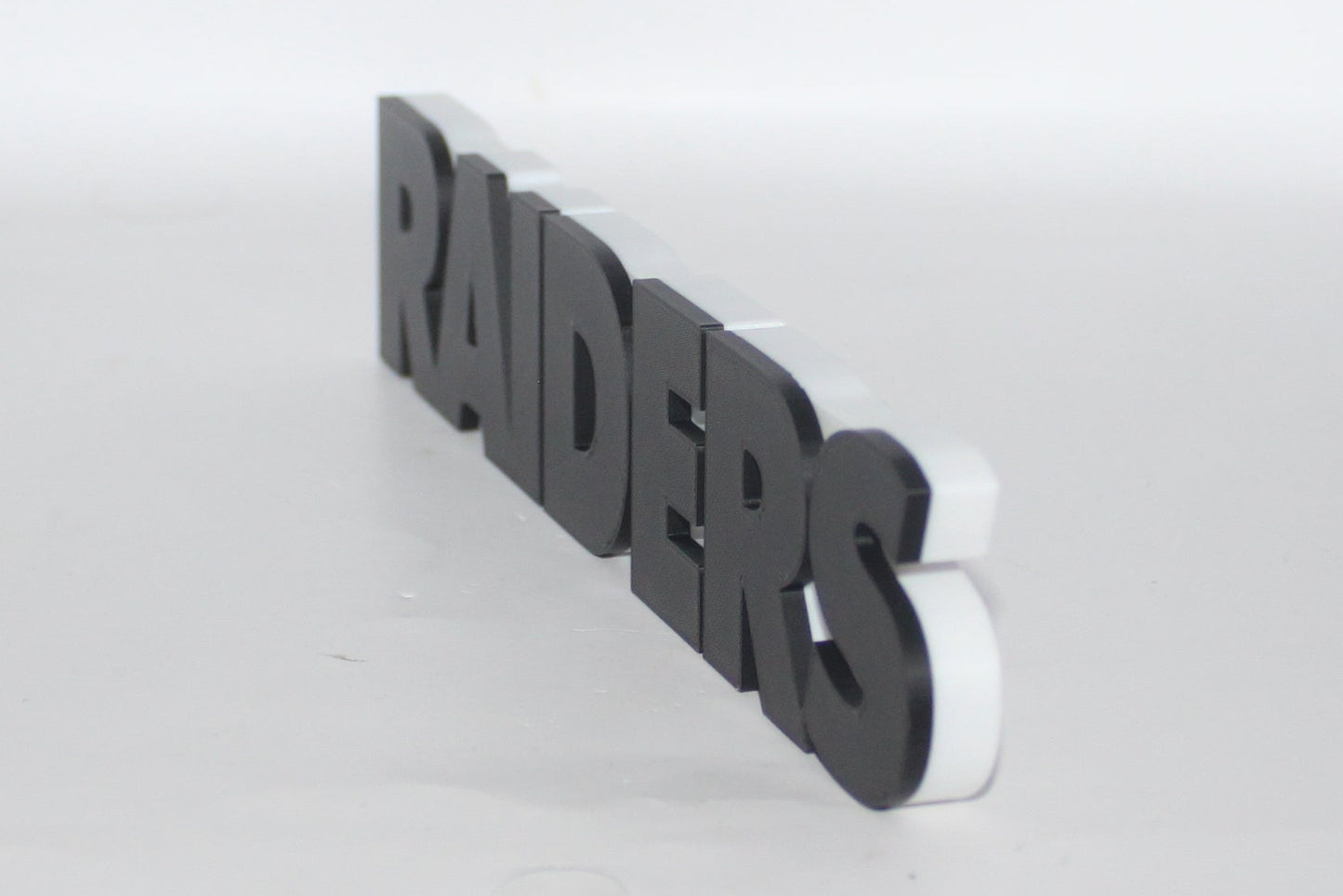 Oakland Raiders 3D printed Logo, Sign, Wall, Desk, Fridge, Shelf Art