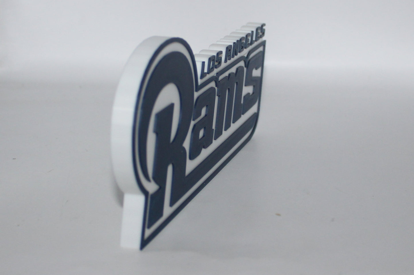 Los Angeles Rams 3D printed Logo Sign Wall Desk Shelf Art