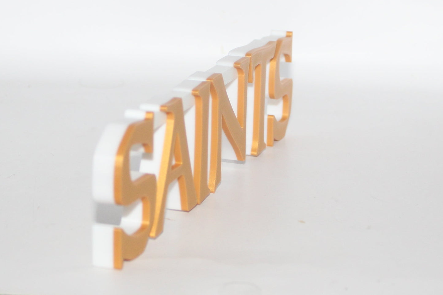 New Orleans Saints 3D printed Logo Sign Wall Desk Shelf Art