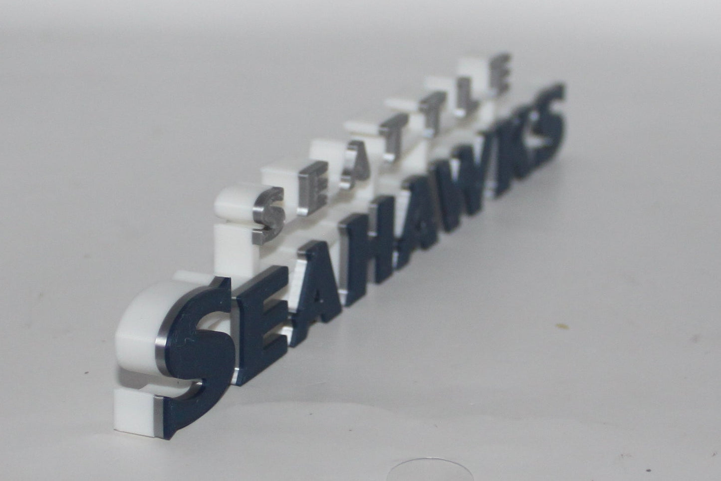Seattle Seahawks 3D printed Logo Sign Wall Desk Shelf Art