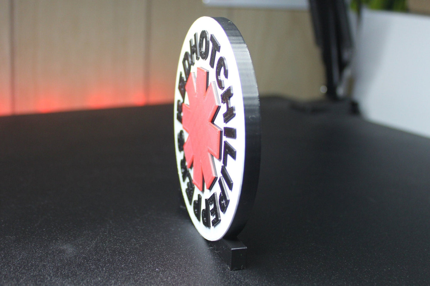 Red Hot Chili Peppers 3D Logo Art