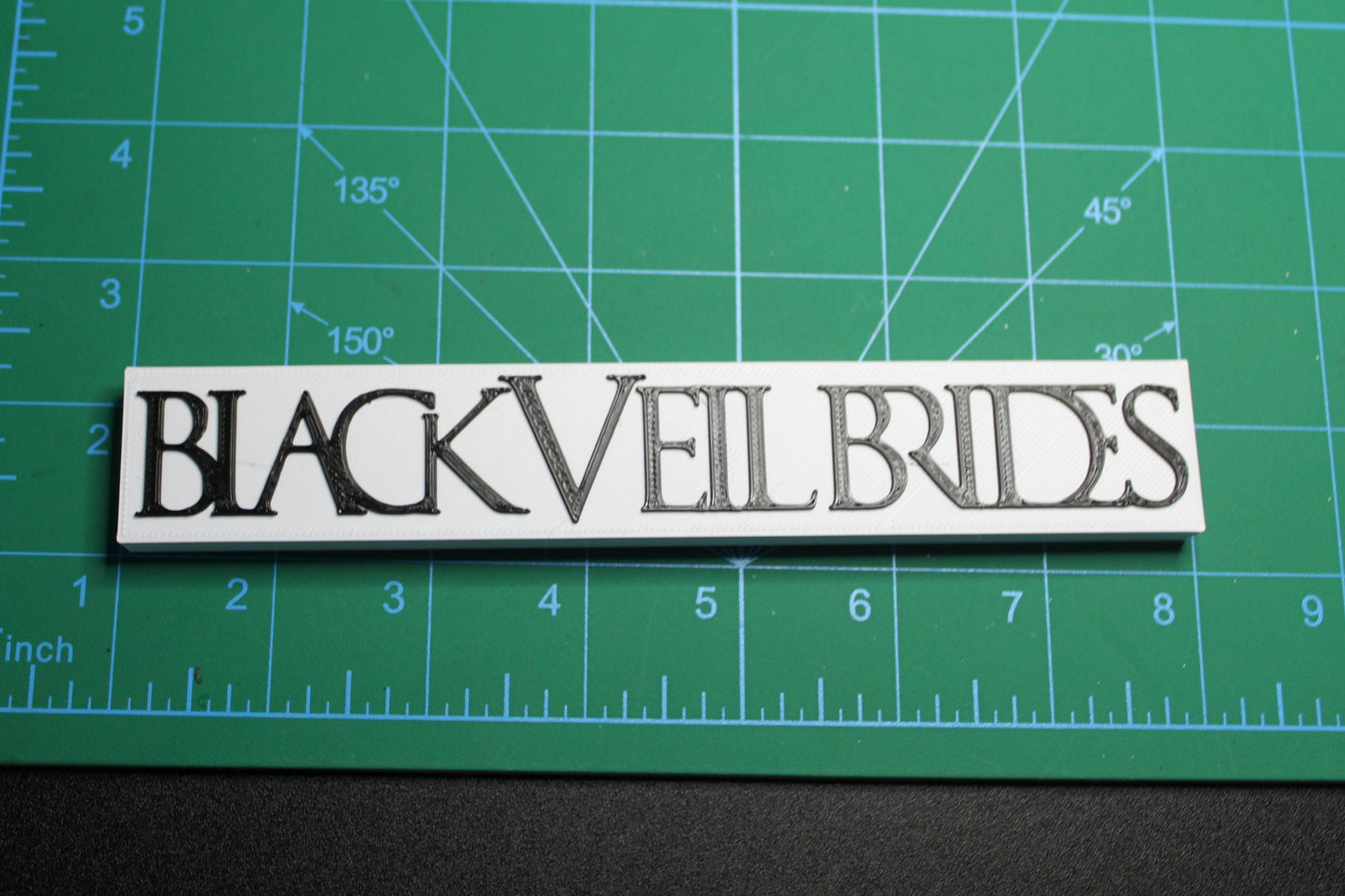 Black Veil Brides 3D logo Art
