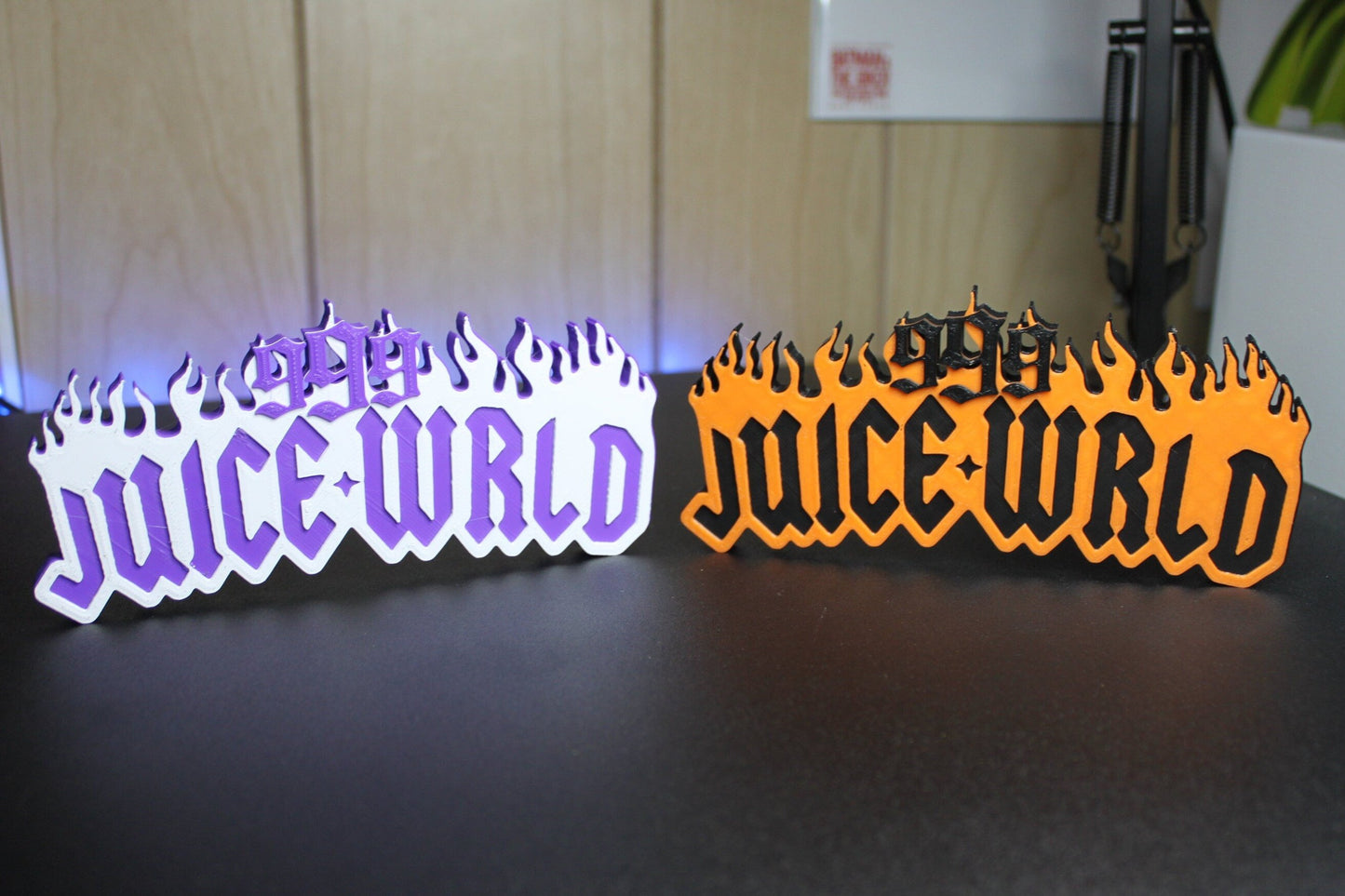 Juice WRLD 3D Printed Logo Art