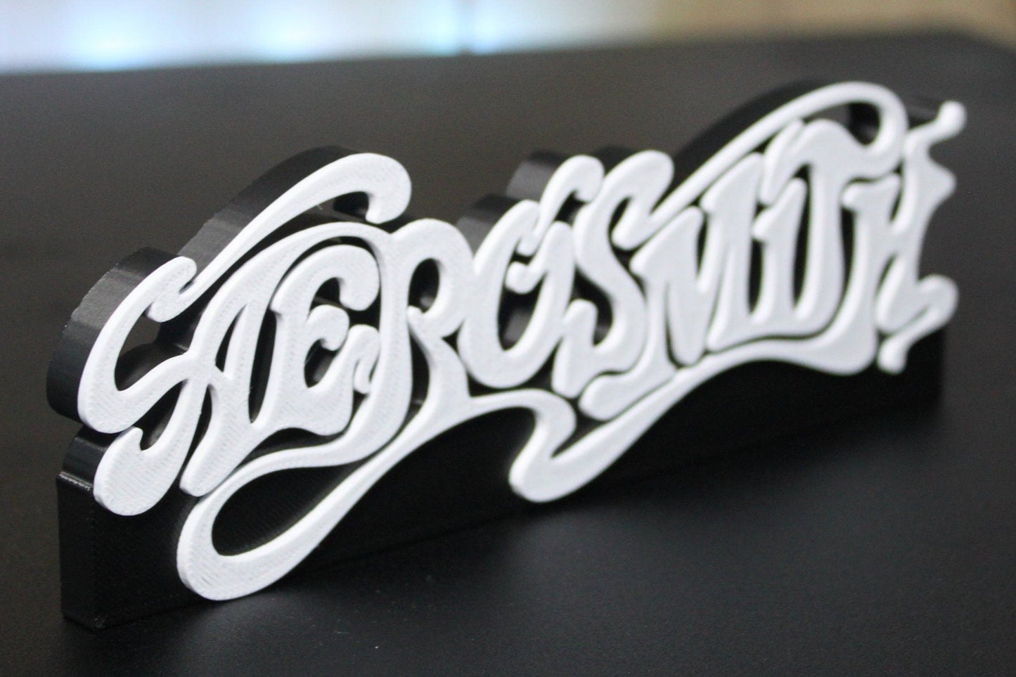 Aerosmith 3D Printed Logo Art