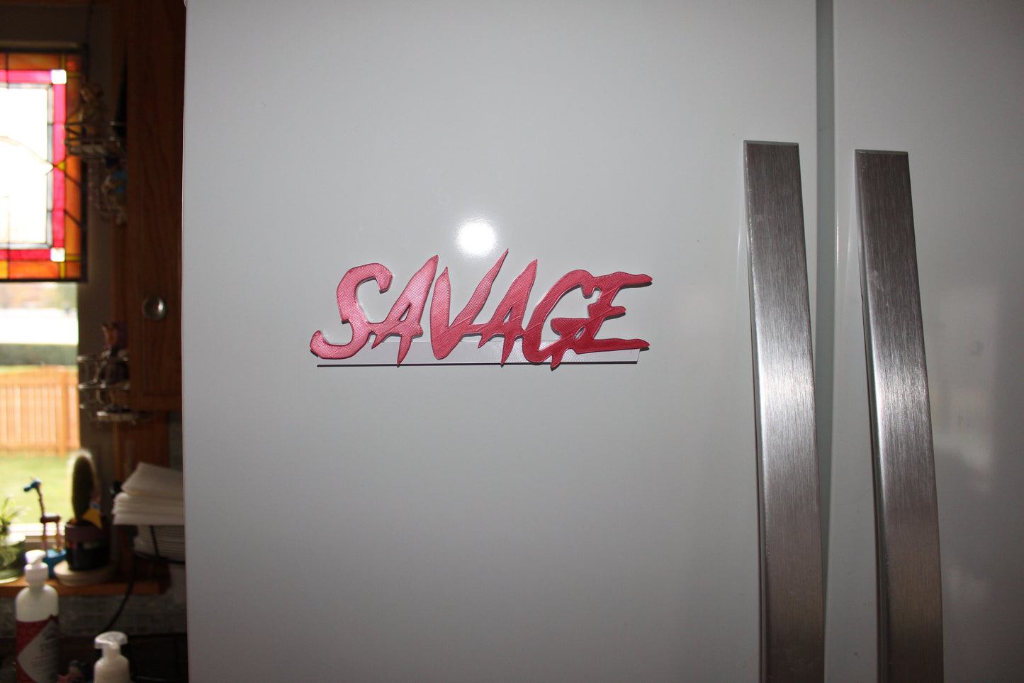 21 Savage 3D Printed Logo Art