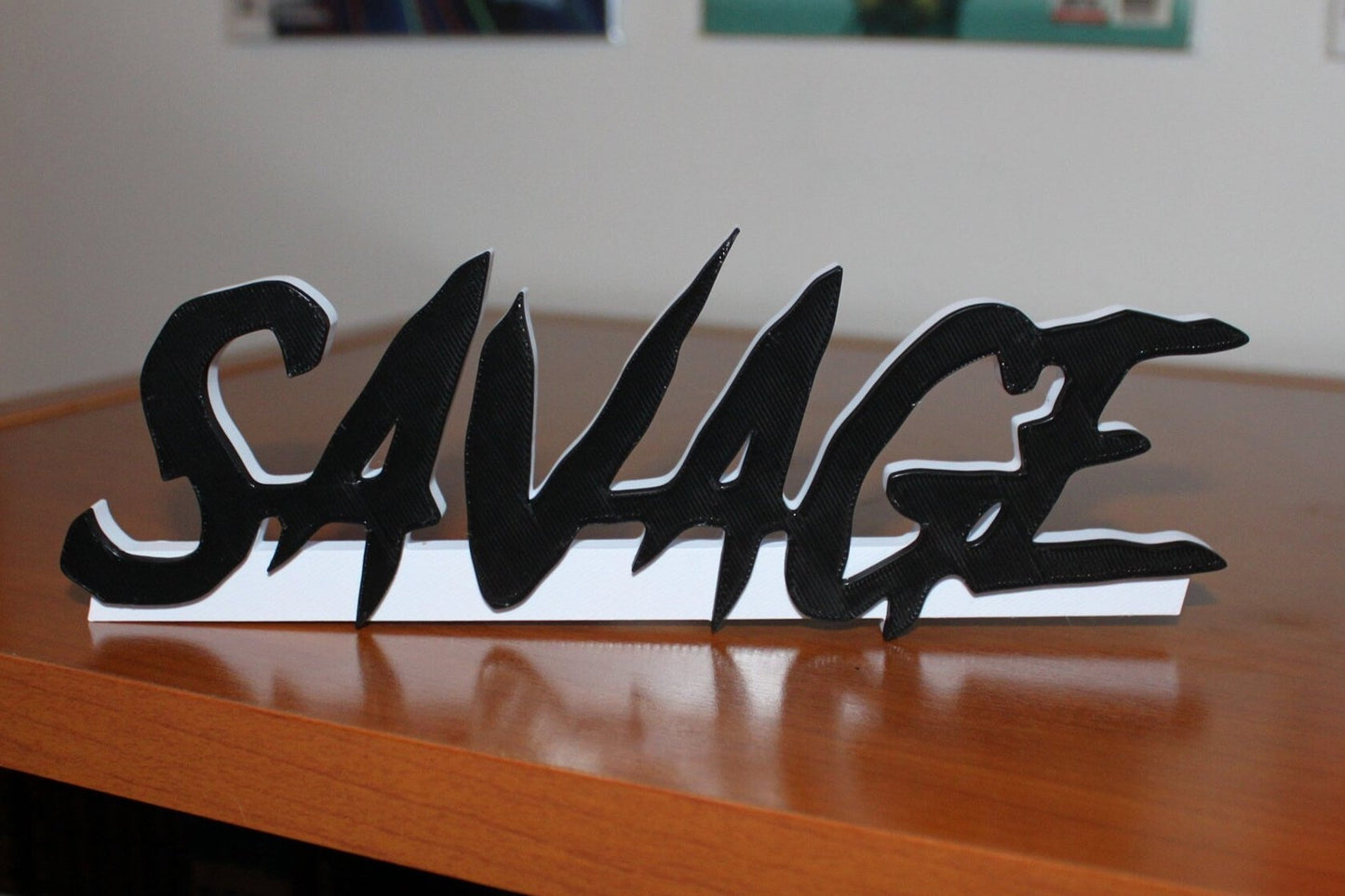 21 Savage 3D Printed Logo Art