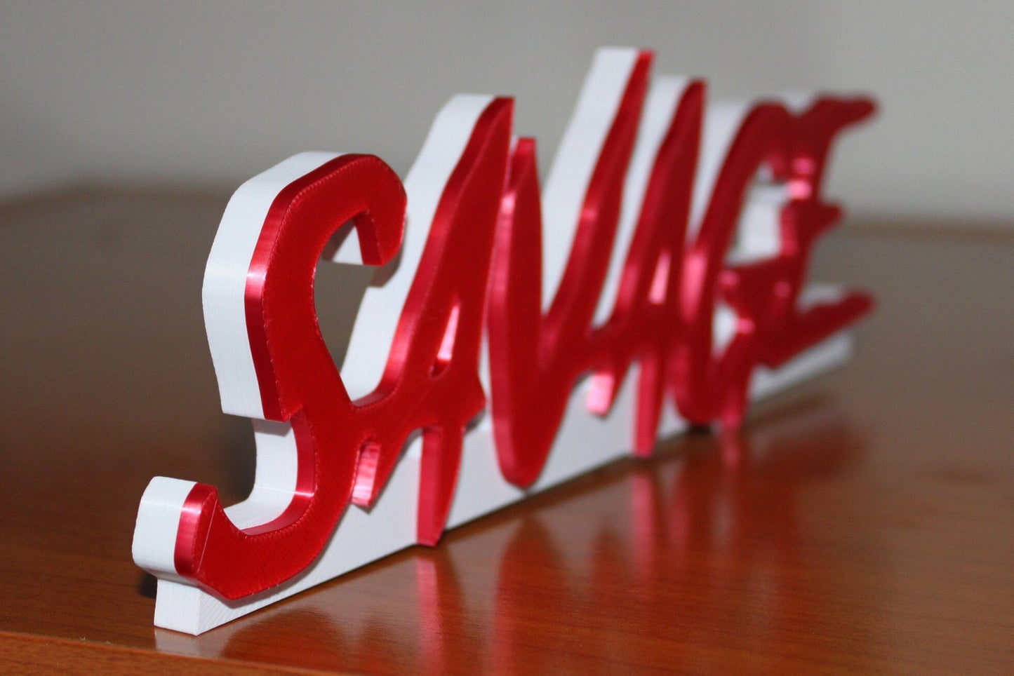21 Savage 3D Printed Logo Art