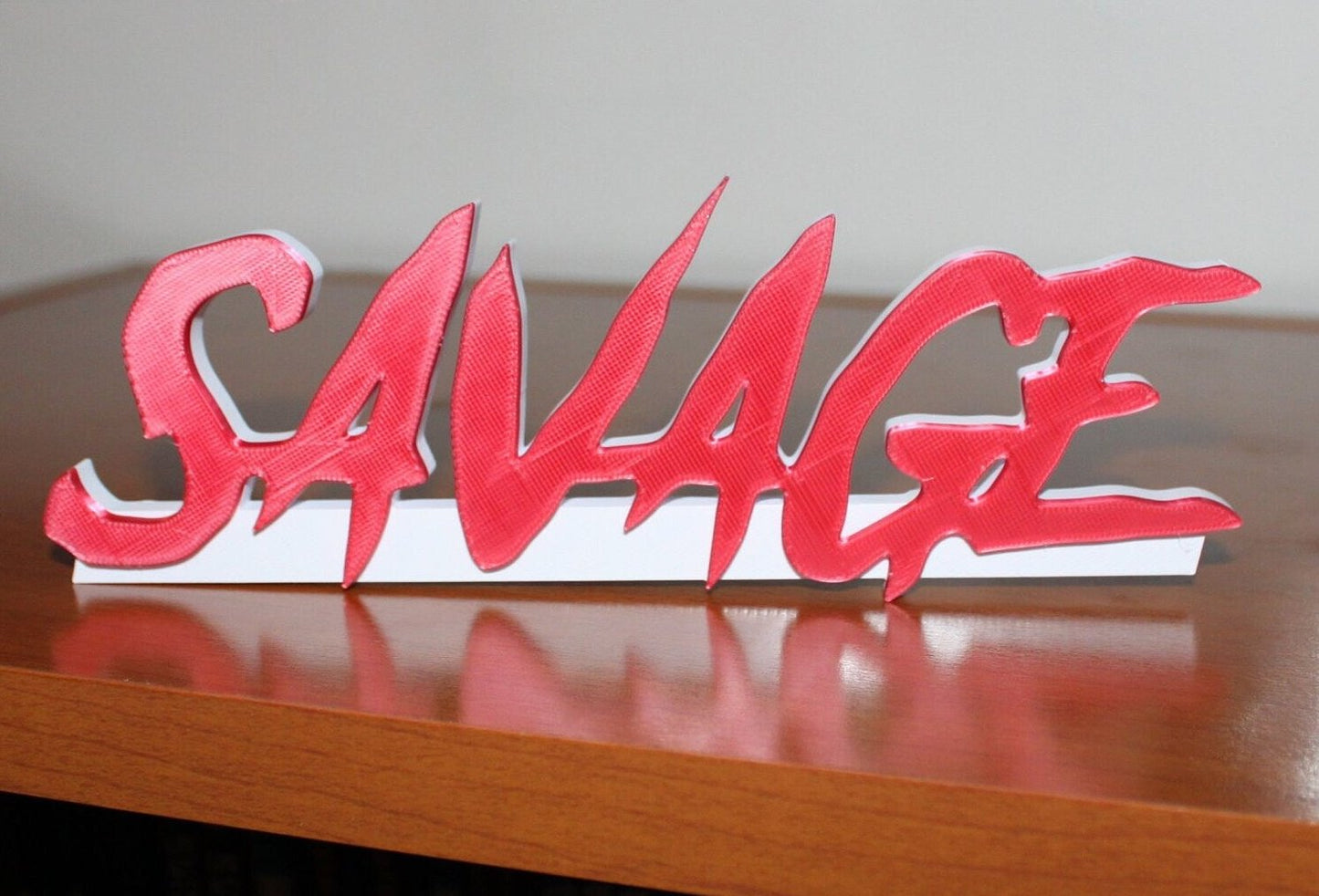21 Savage 3D Printed Logo Art