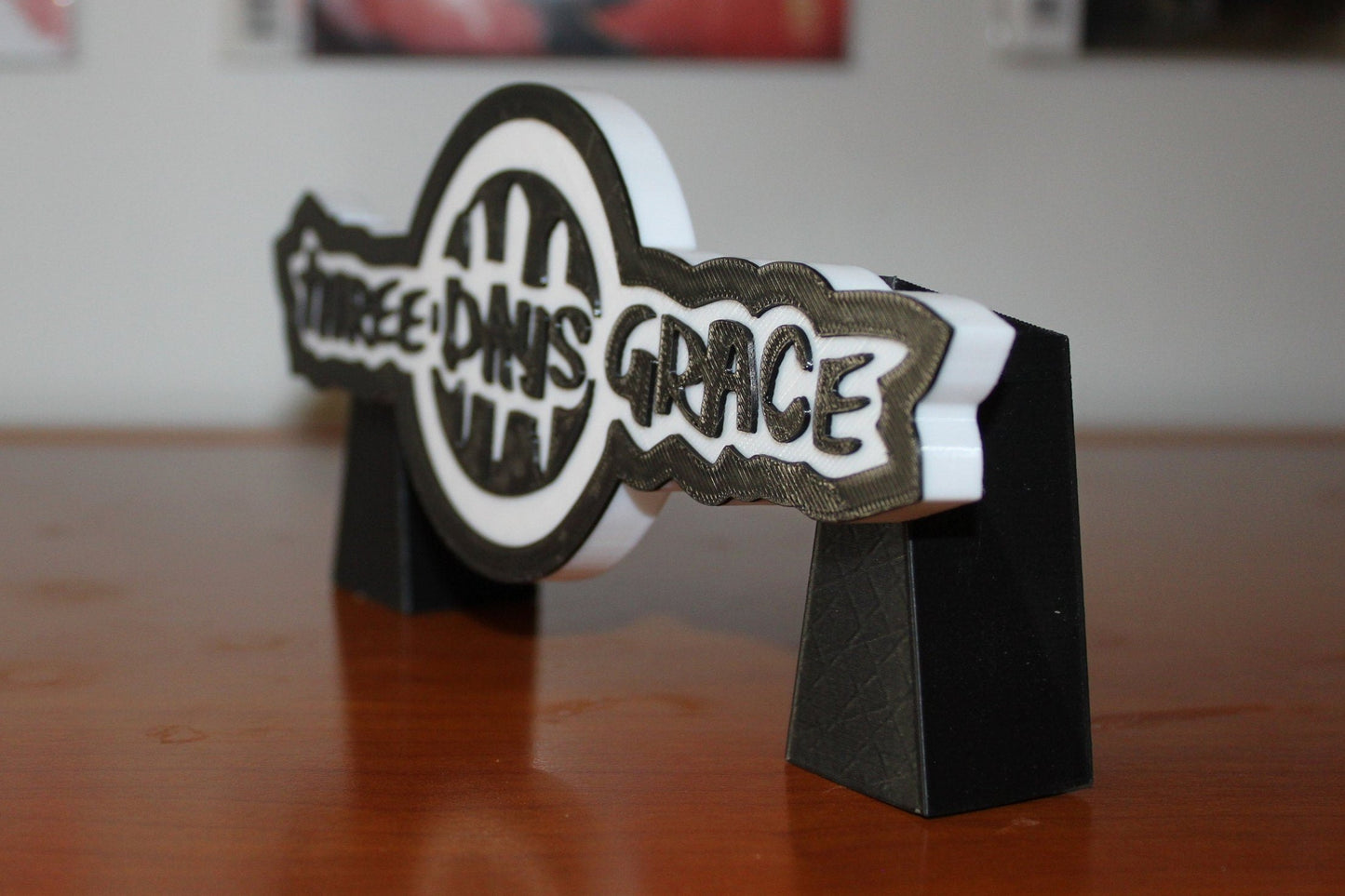 Three Days Grace 3D Printed Logo Art
